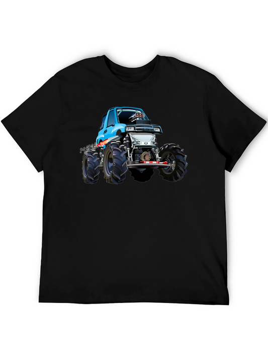 Monster Truck Graphic T-Shirt - Bold Design
