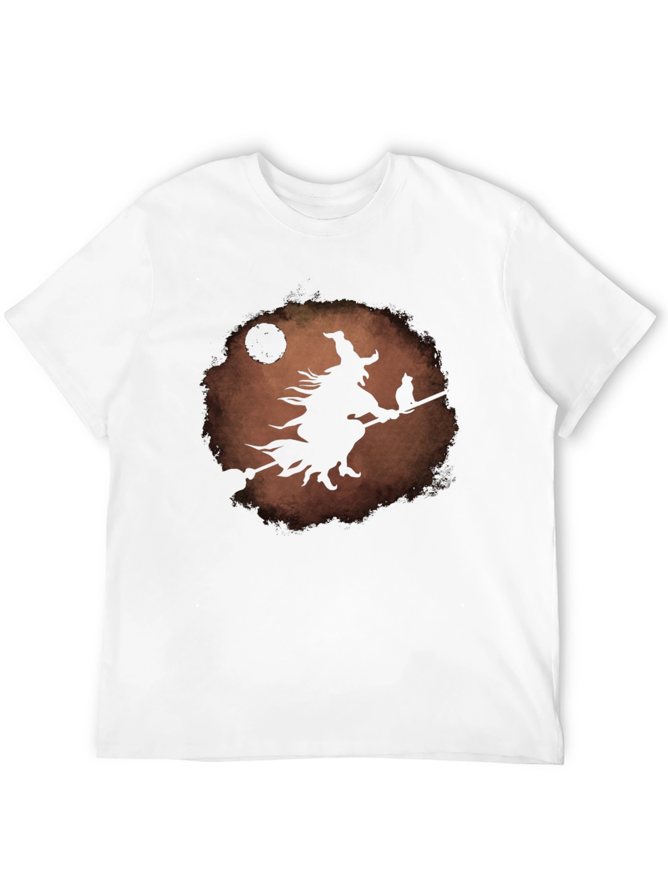 Witch & Cat Halloween T-Shirt