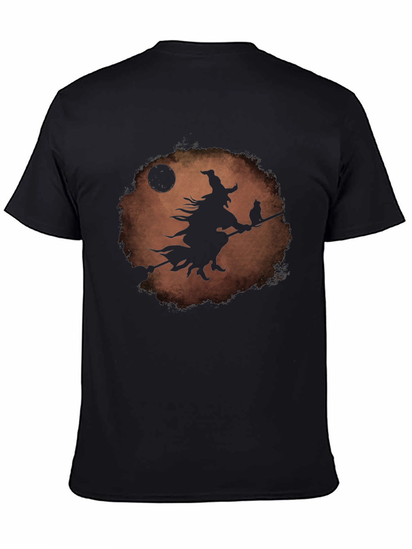 Witch & Cat Halloween T-Shirt