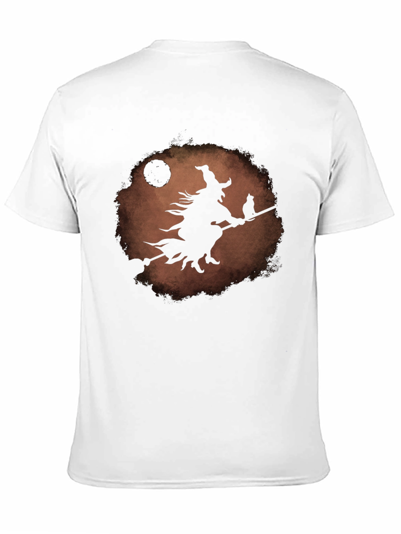 Witch & Cat Halloween T-Shirt