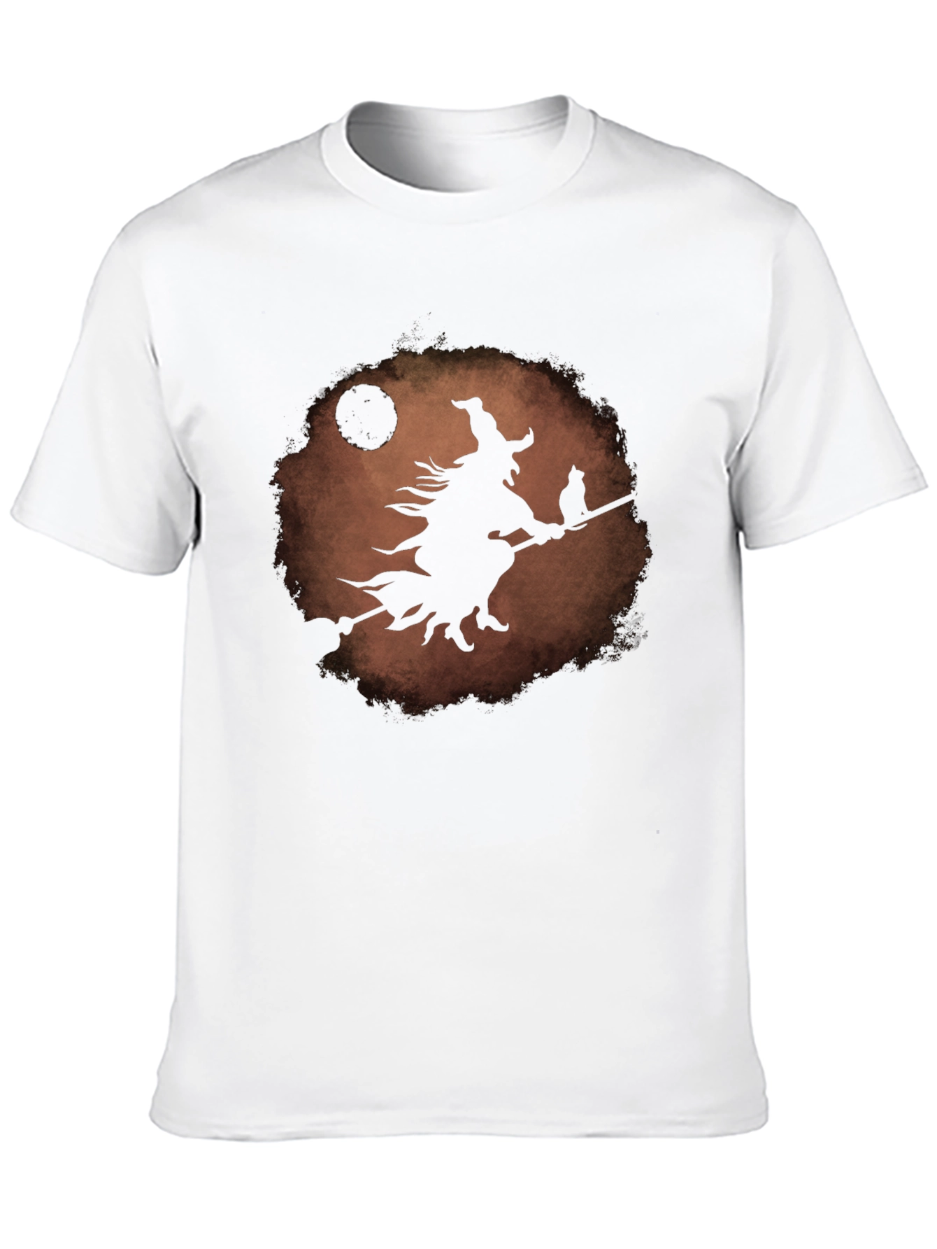 Witch & Cat Halloween T-Shirt