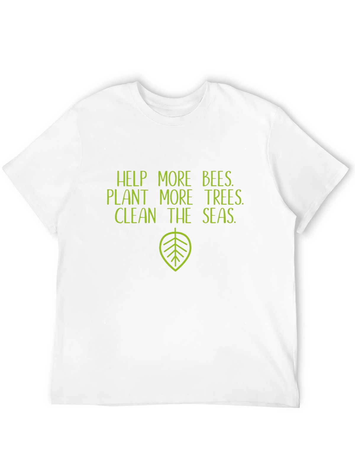 Eco-Friendly Graphic Tee - Help Bees Plant Trees