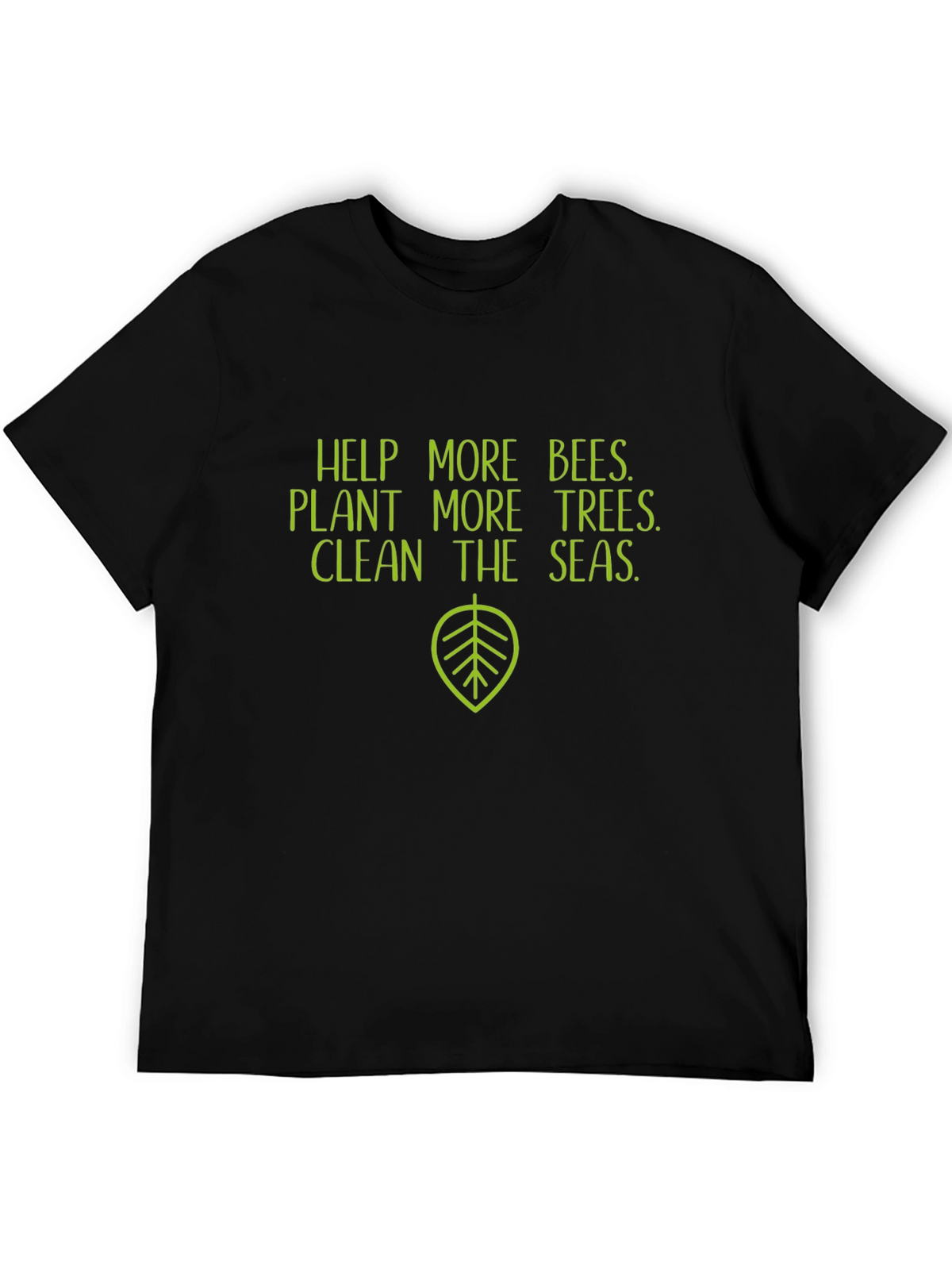 Eco-Friendly Graphic Tee - Help Bees Plant Trees