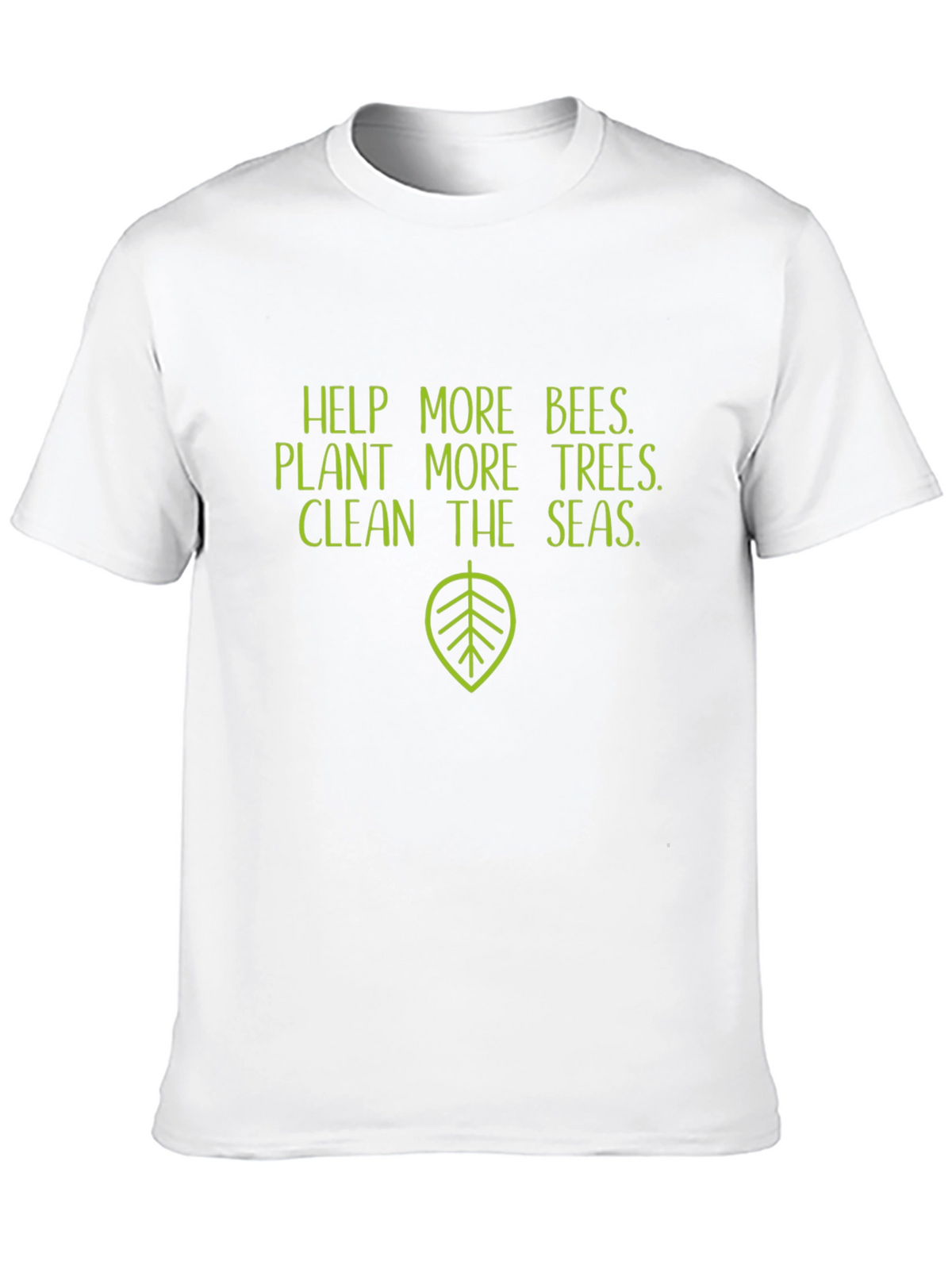 Eco-Friendly Graphic Tee - Help Bees Plant Trees