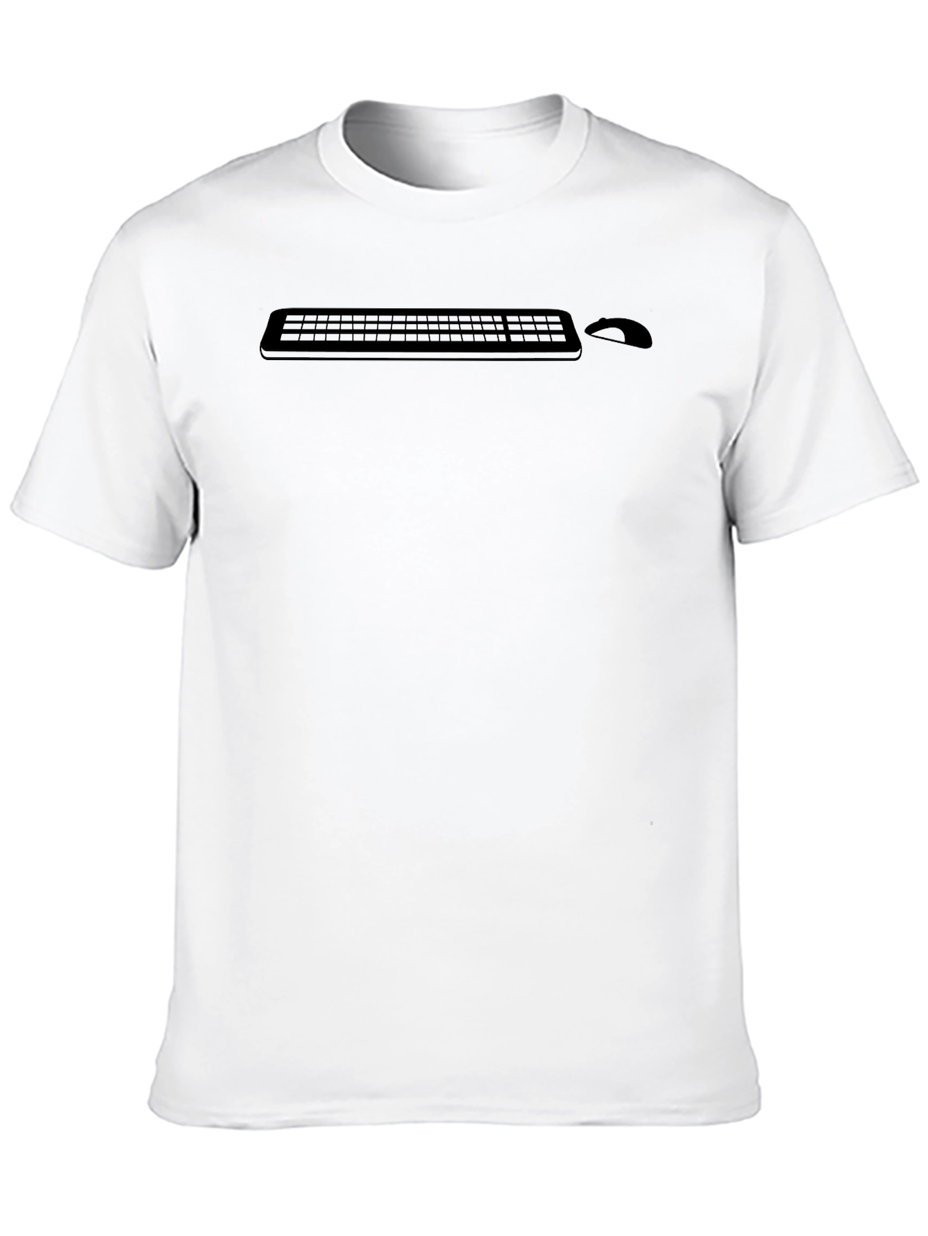 Keyboard & Mouse Graphic Tee - Black T-Shirt