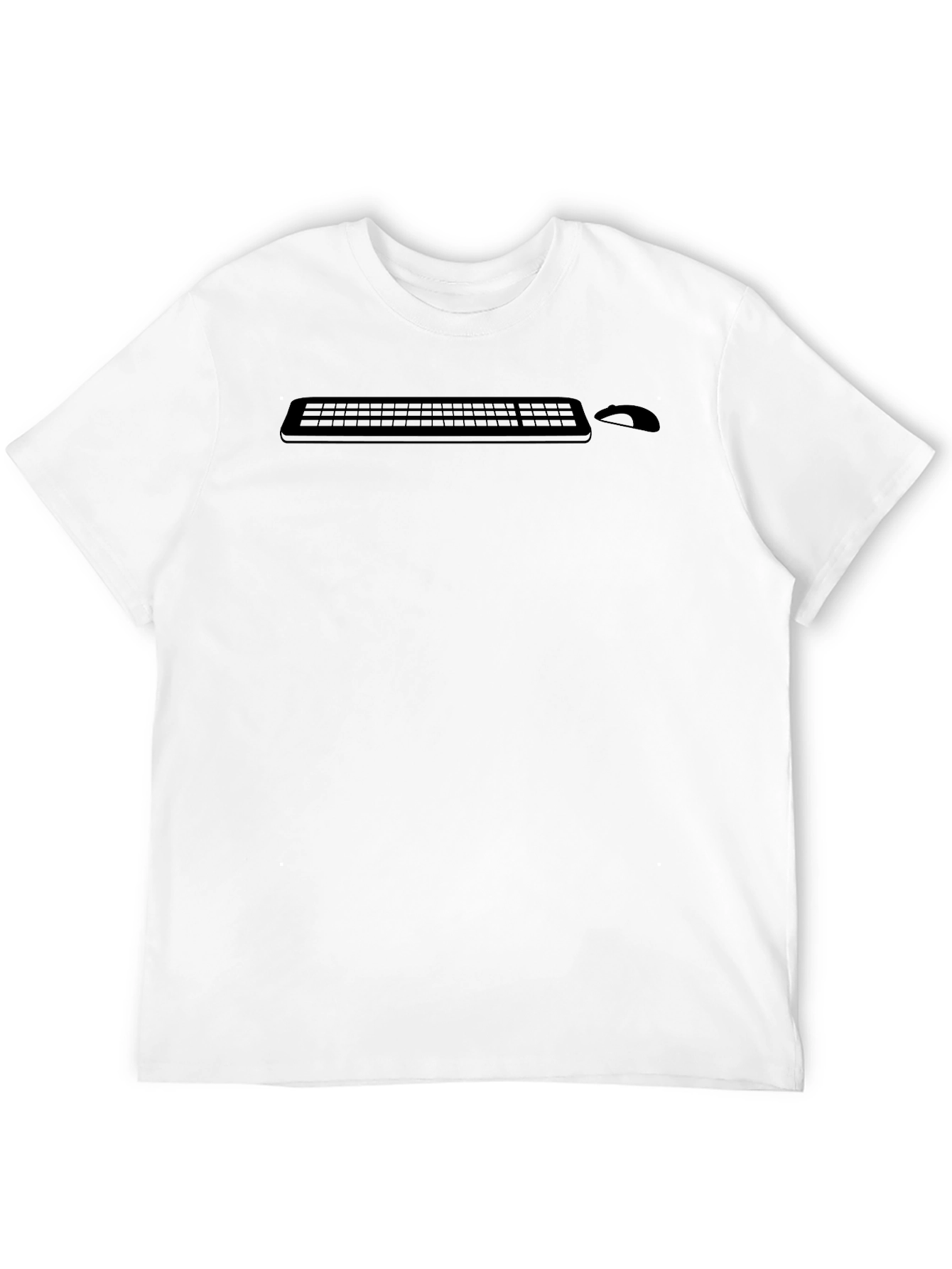 Keyboard & Mouse Graphic Tee - Black T-Shirt