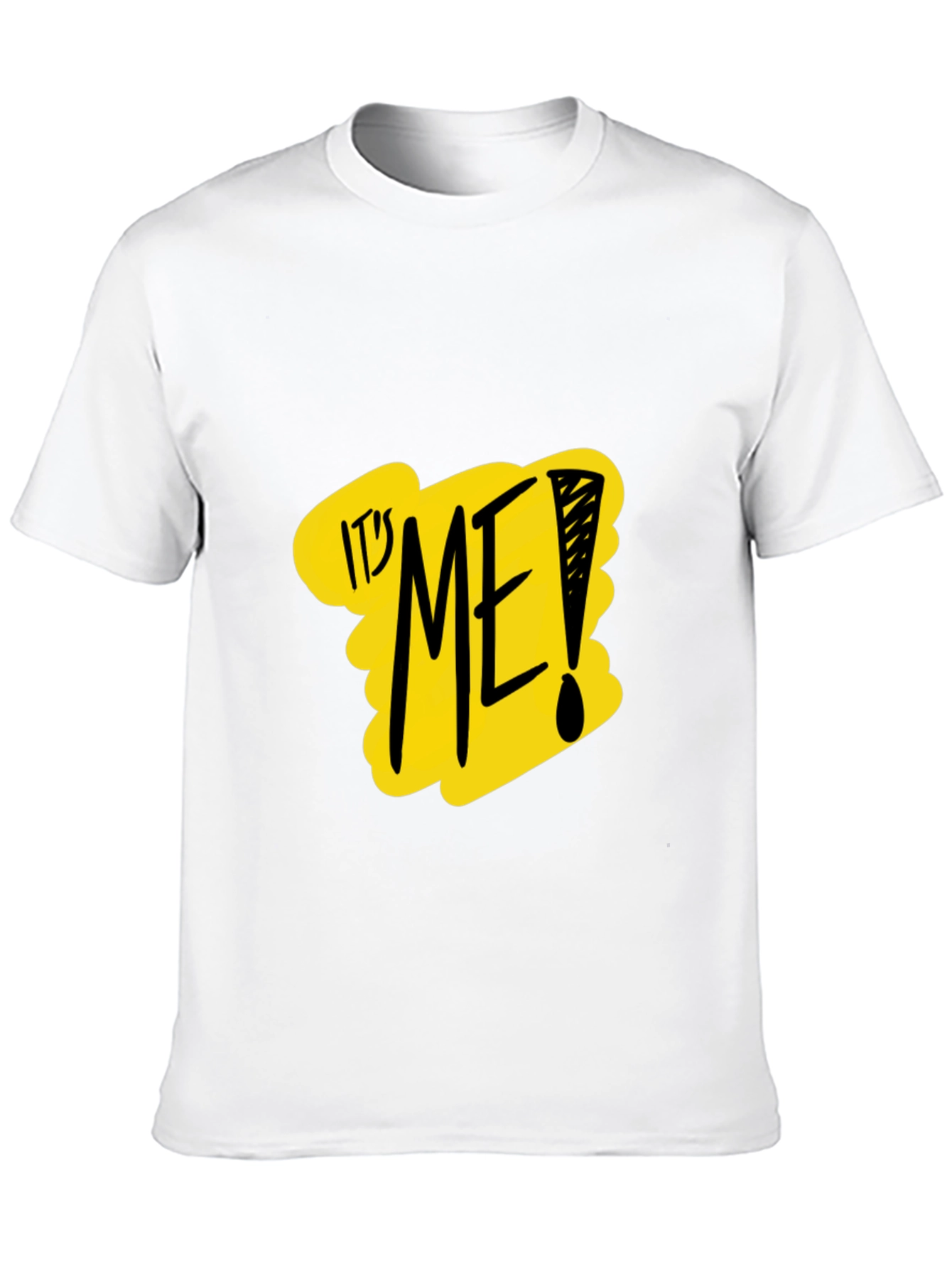 Its Me! Graphic Tee - Black Crew Neck