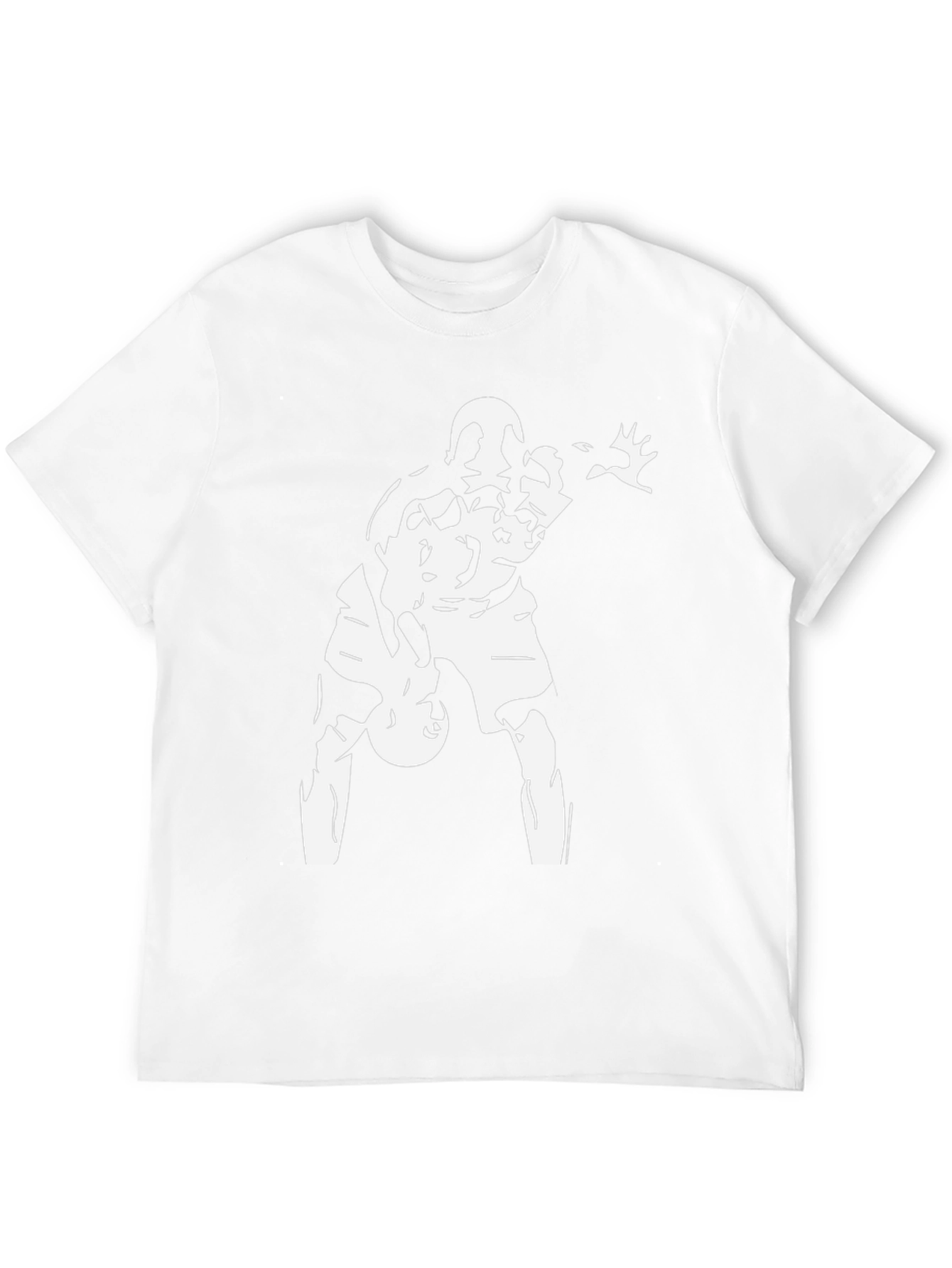 Basketball Player Graphic T-Shirt - Black Cotton Tee