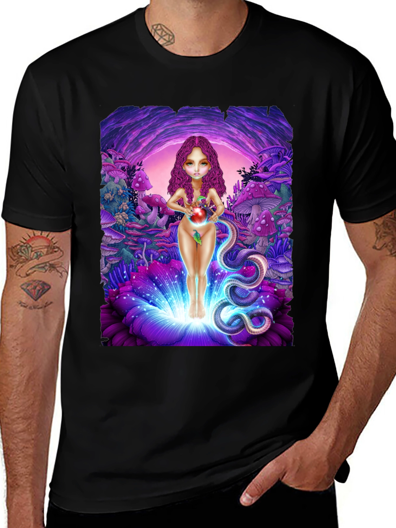 Eve Psychedelic Graphic Tee