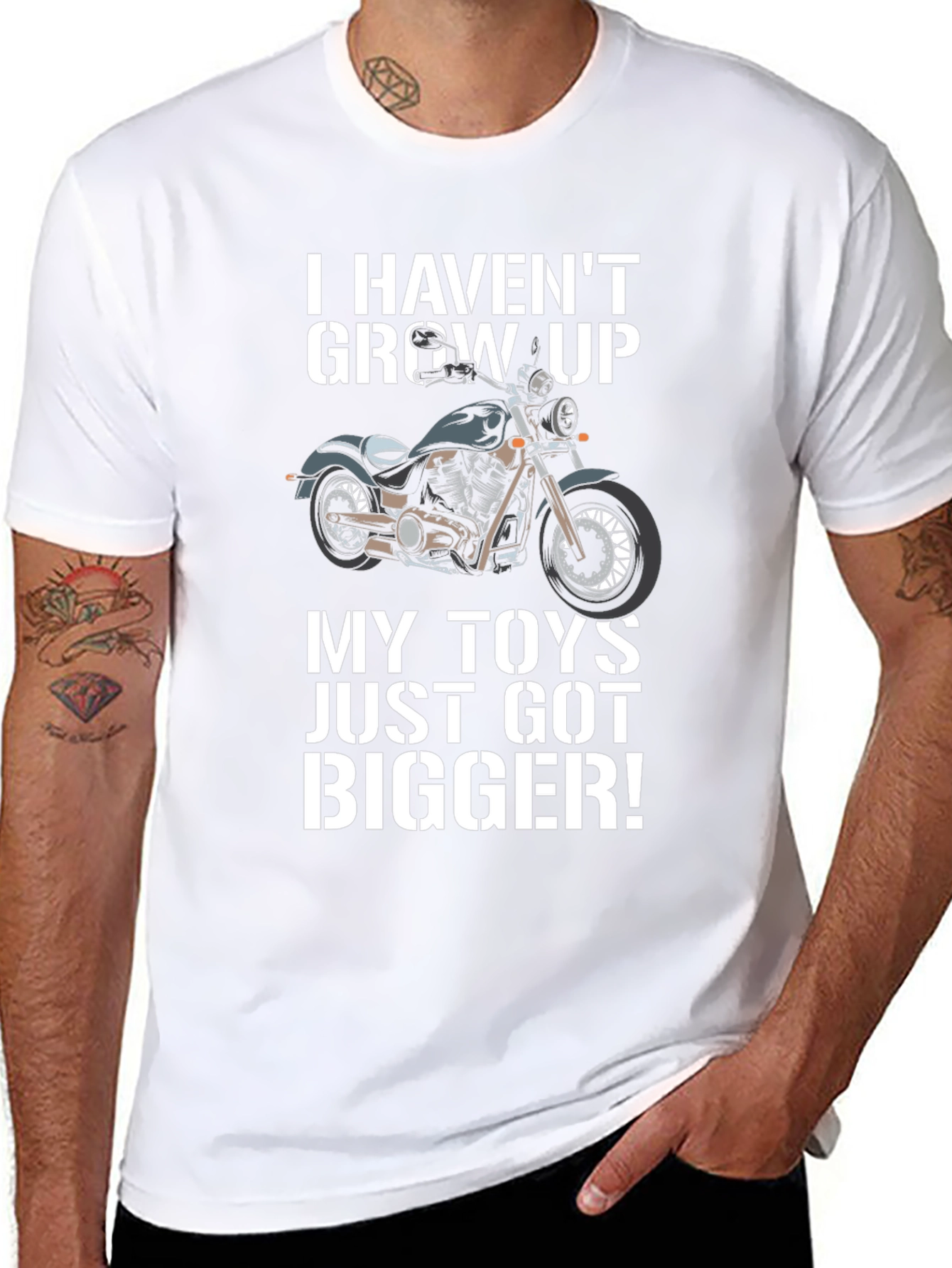 Motorcycle Toys Mens T-shirt