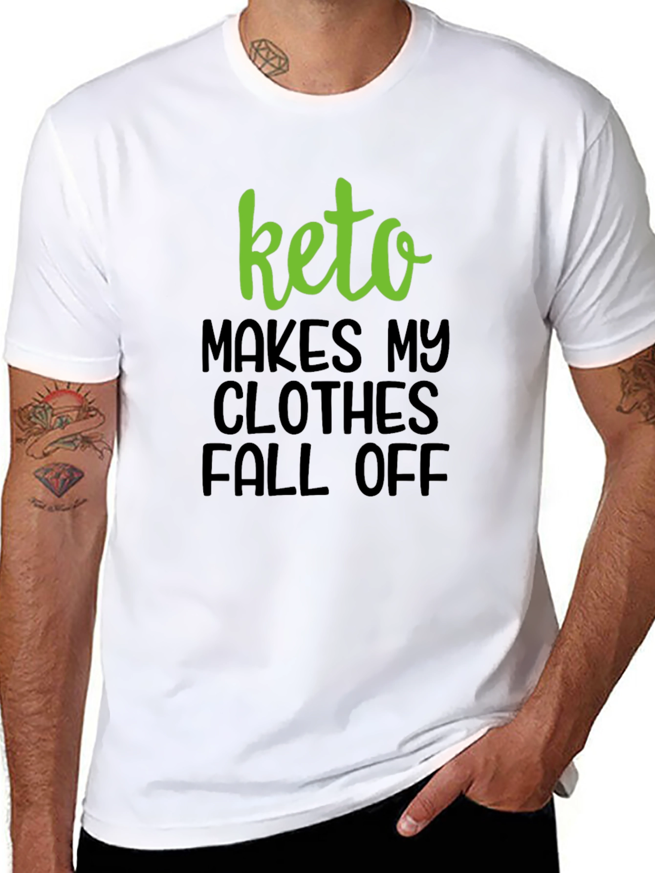 Keto Makes My Clothes Fall Off T-Shirt