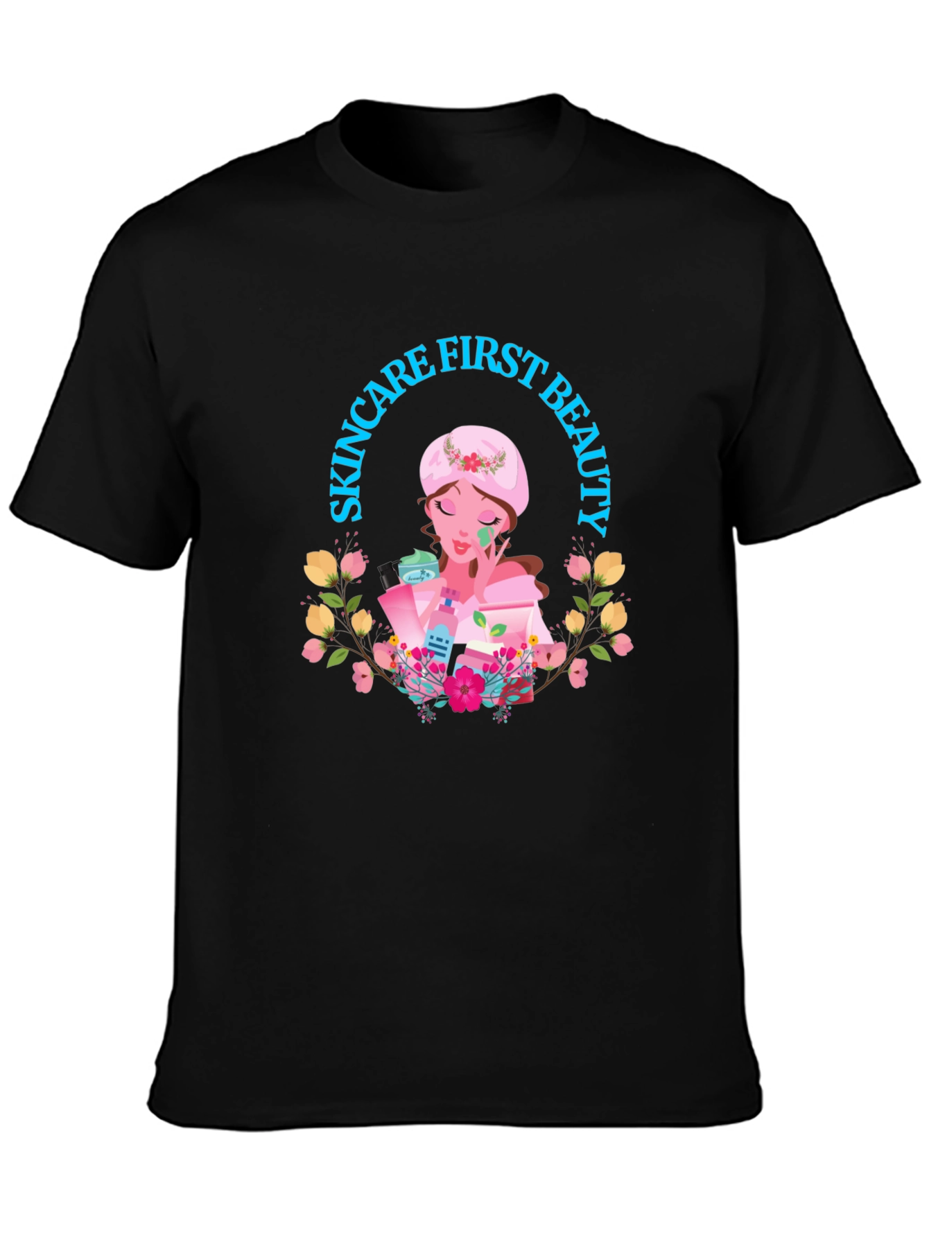 Skincare First Beauty Graphic Tee