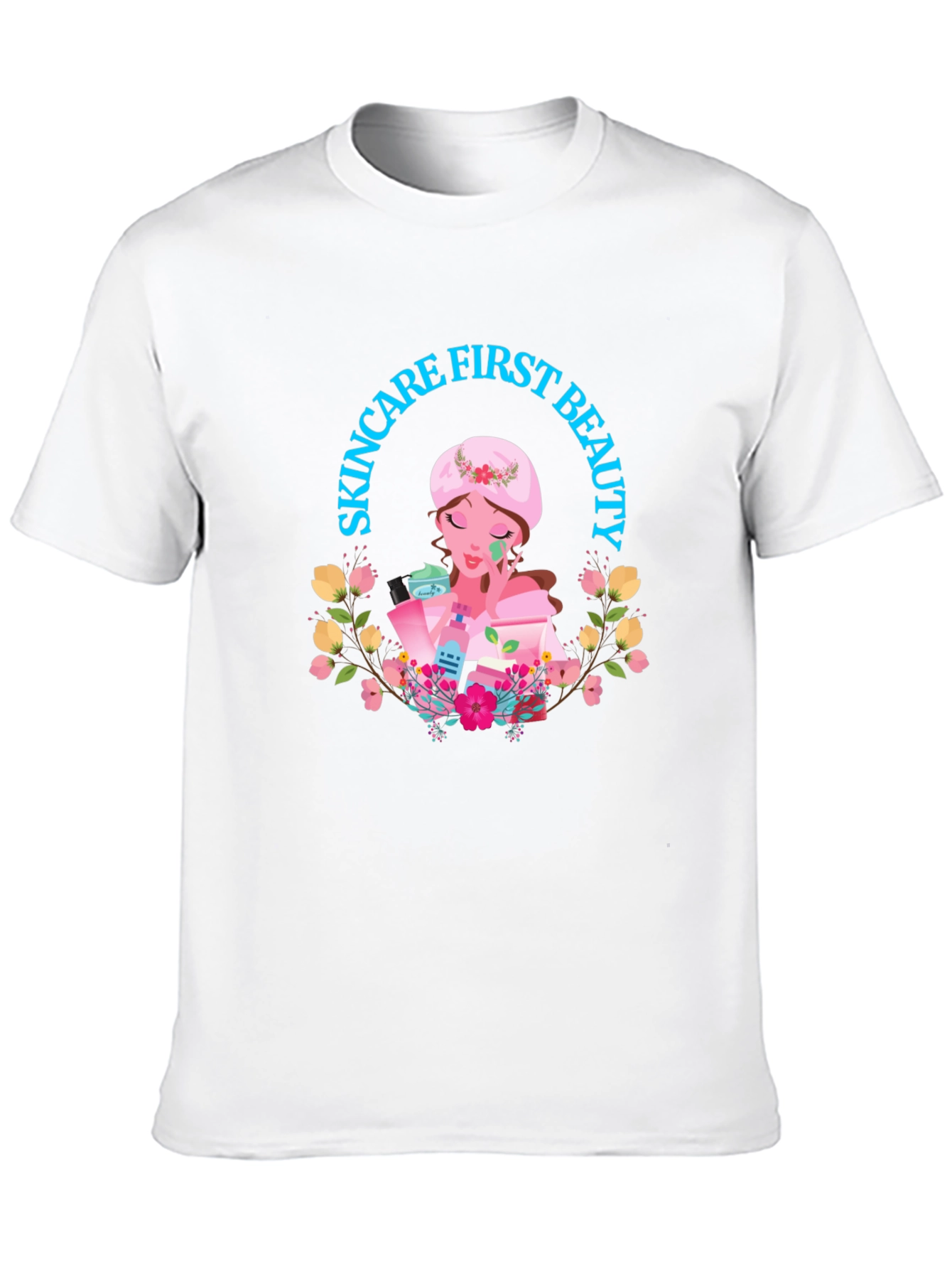 Skincare First Beauty Graphic Tee