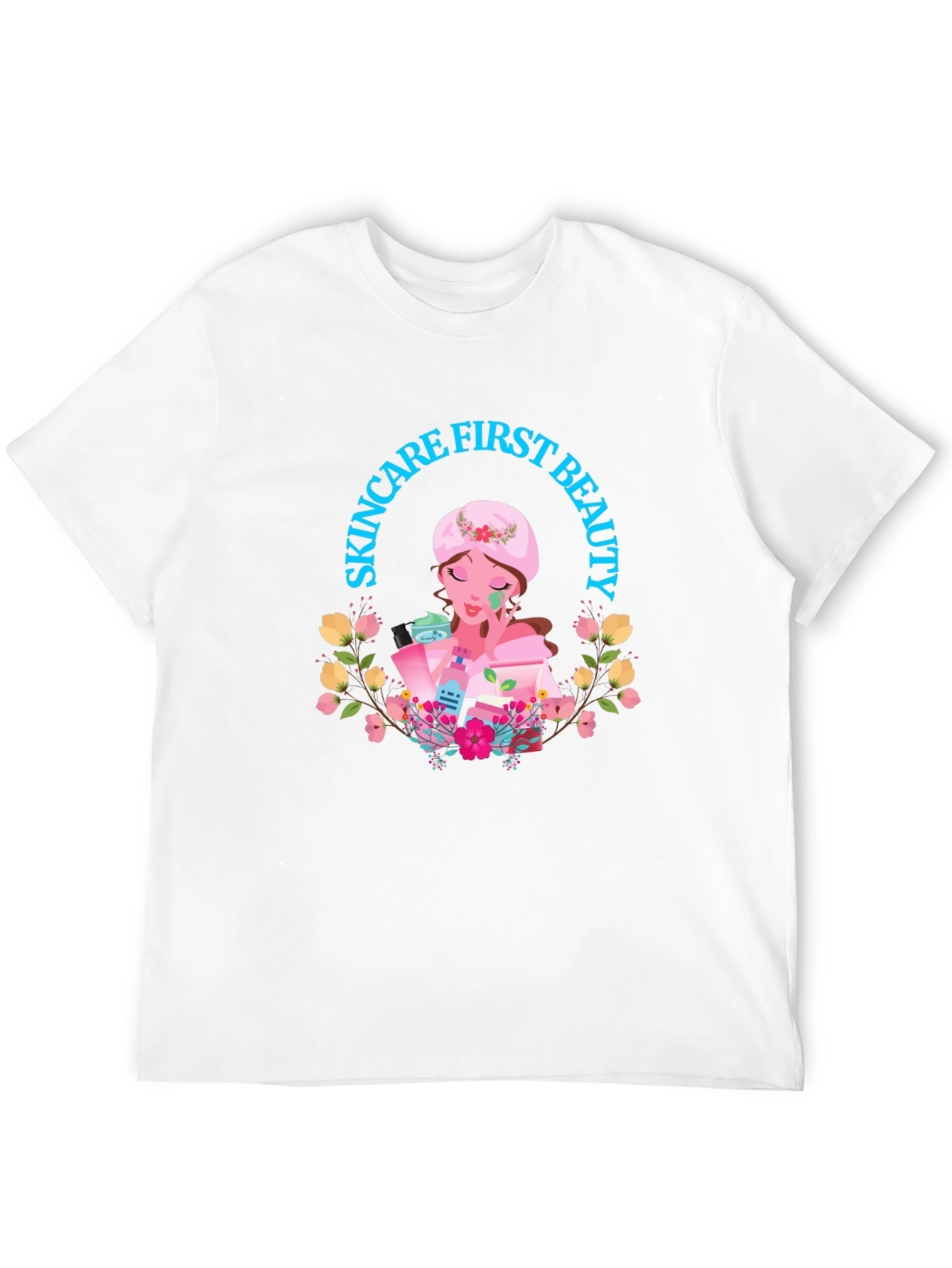 Skincare First Beauty Graphic Tee