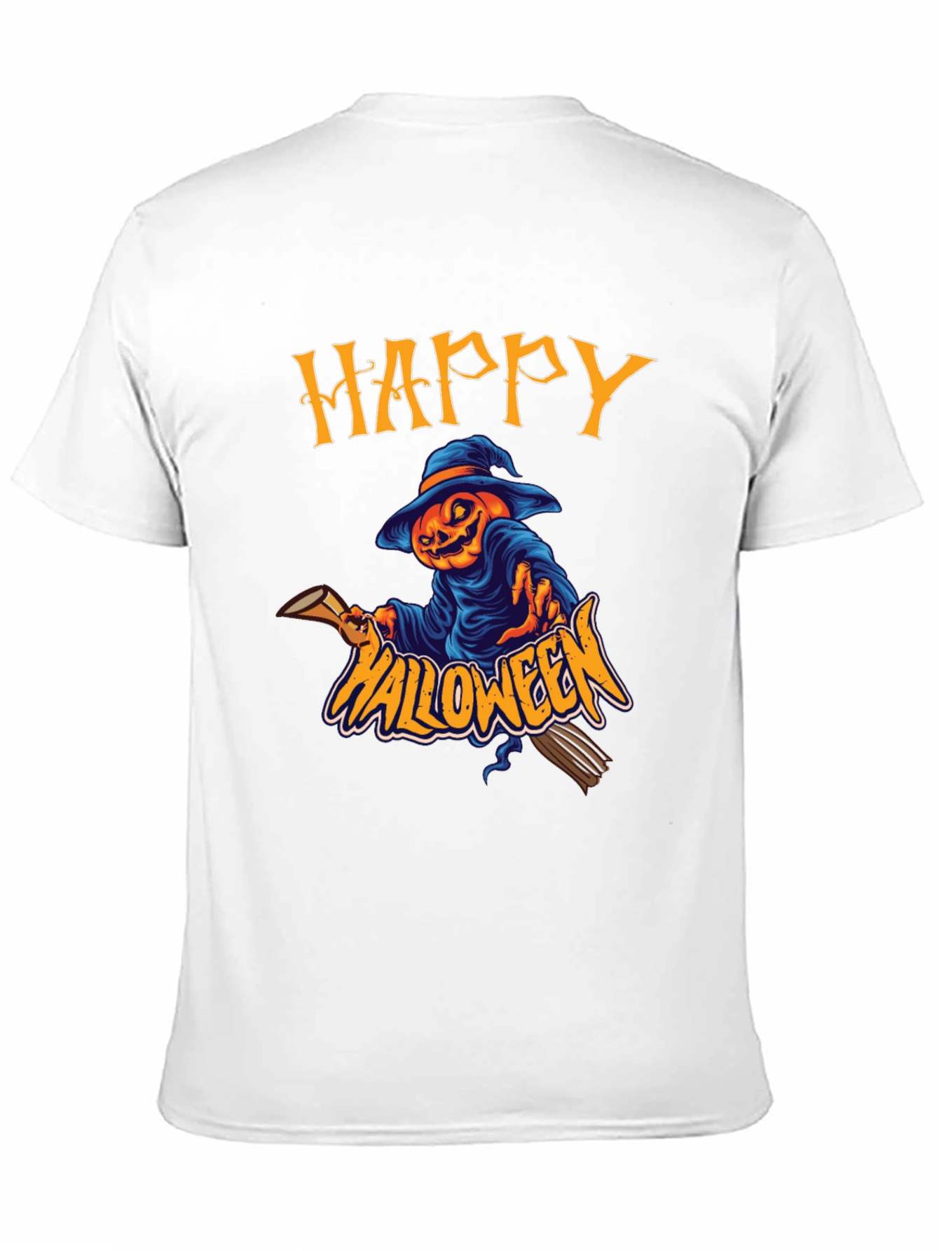 Happy Halloween Pumpkin Scarecrow T-Shirt