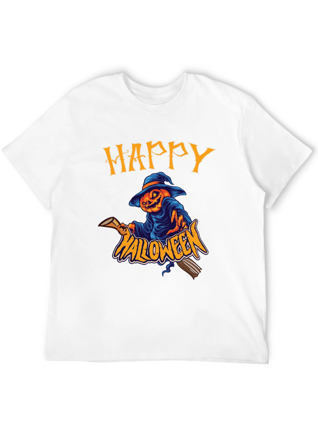 Happy Halloween Pumpkin Scarecrow T-Shirt