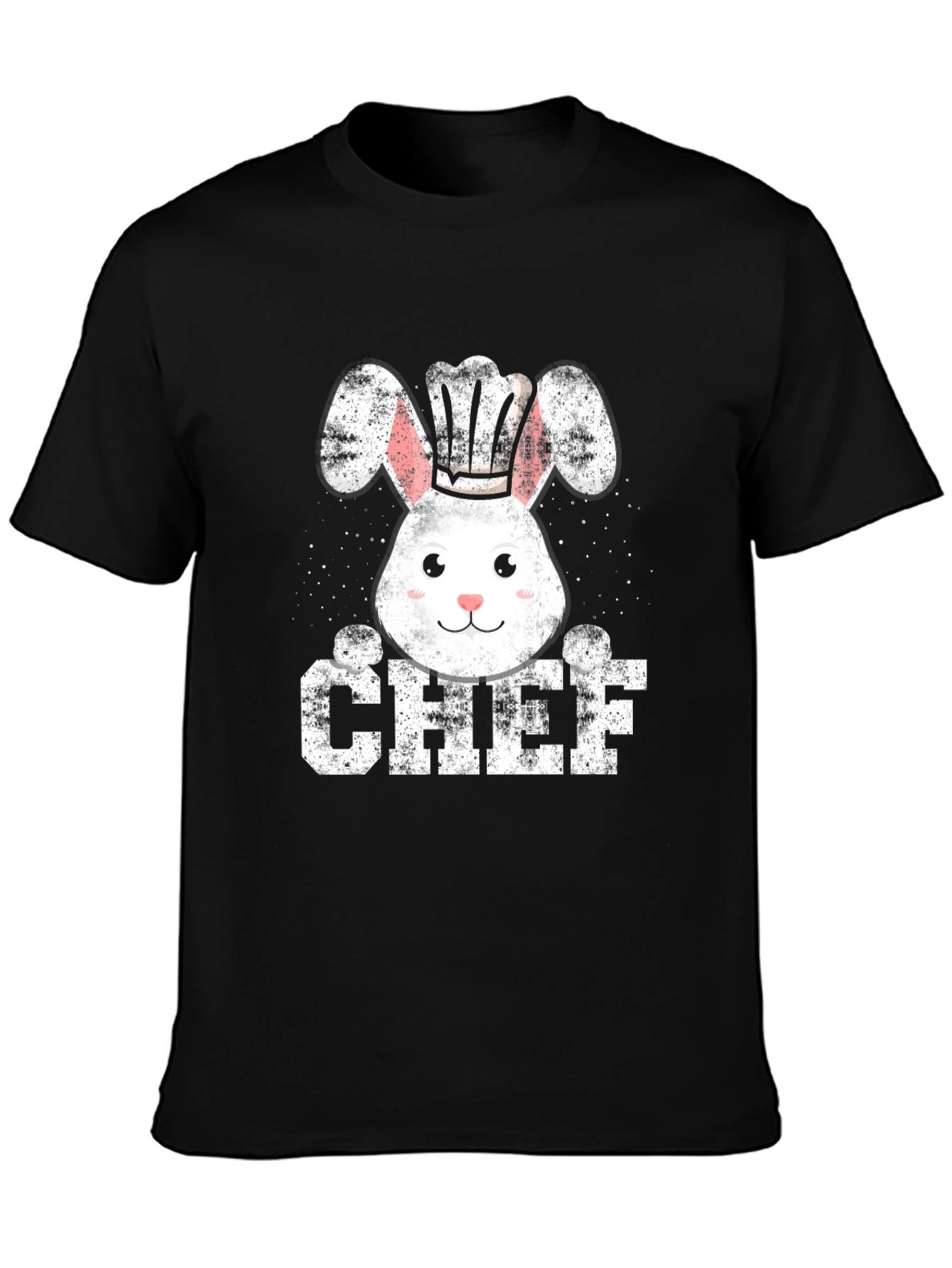 Chef Bunny T-Shirt Easter Cook Gift