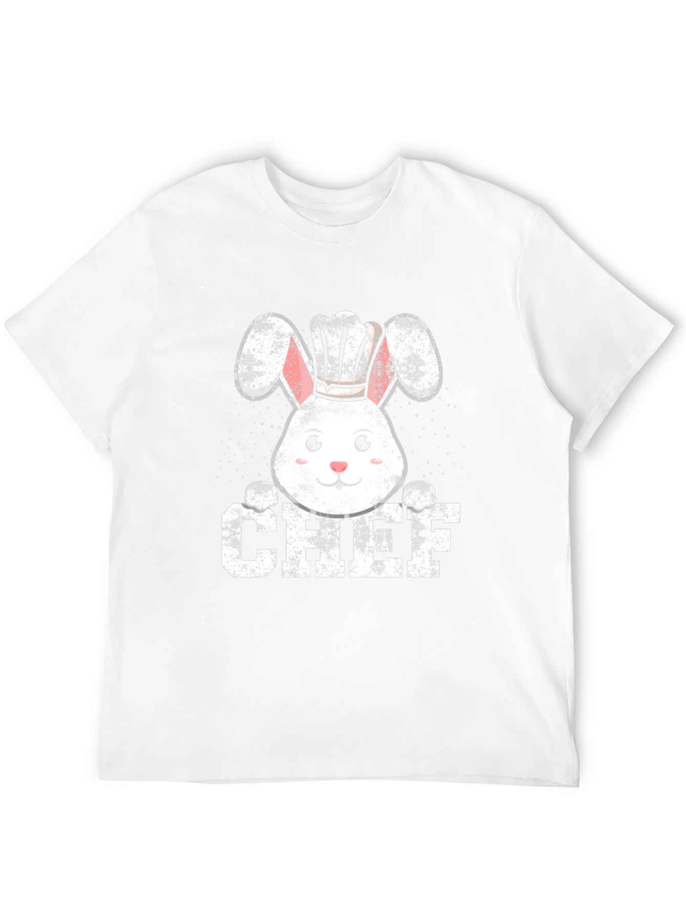 Chef Bunny T-Shirt Easter Cook Gift