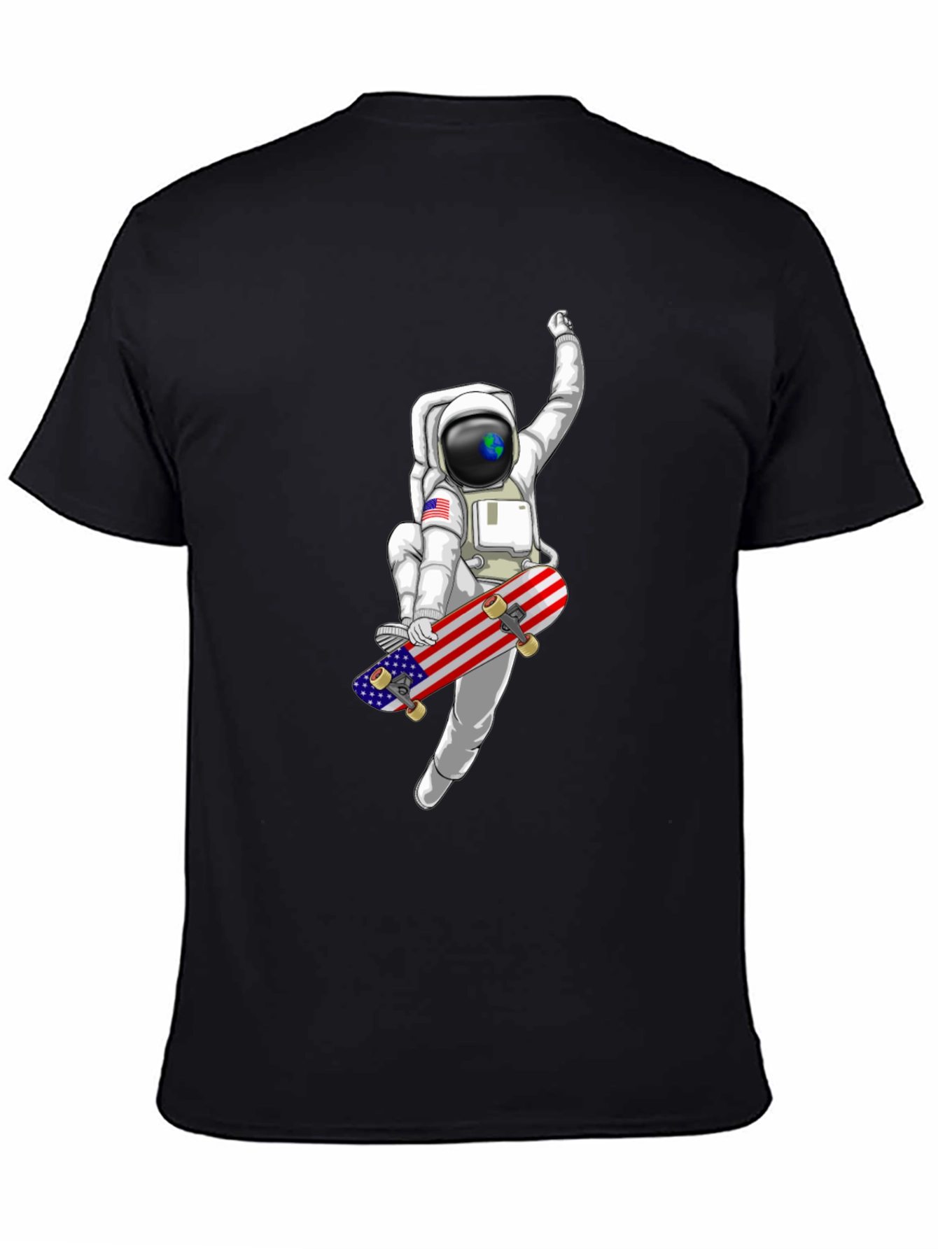 Astronaut Skateboard T-Shirt