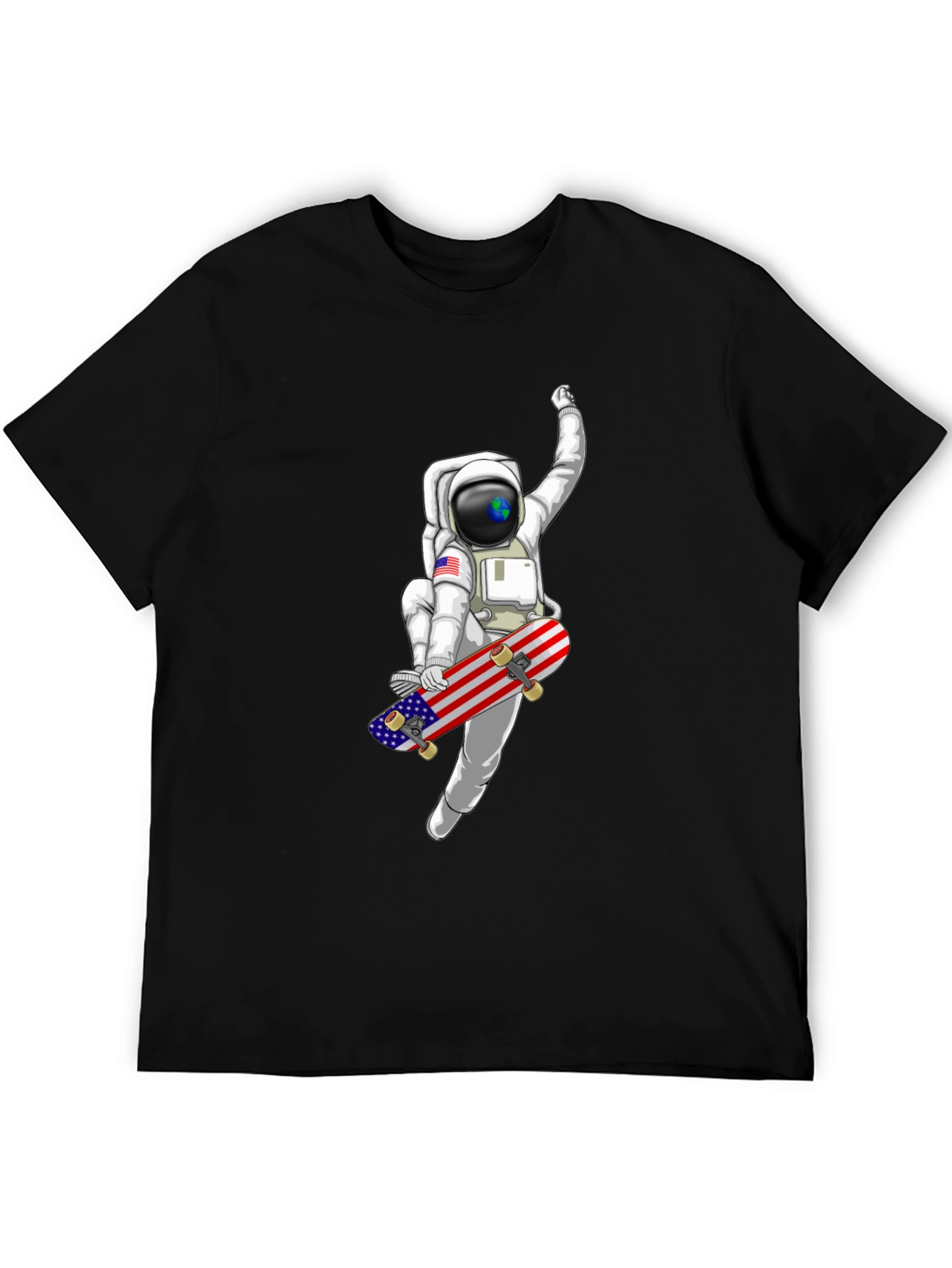 Astronaut Skateboard T-Shirt