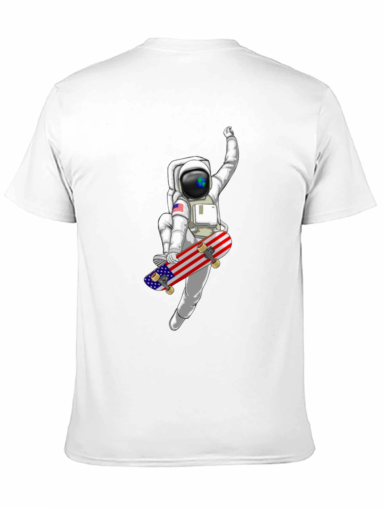 Astronaut Skateboard T-Shirt