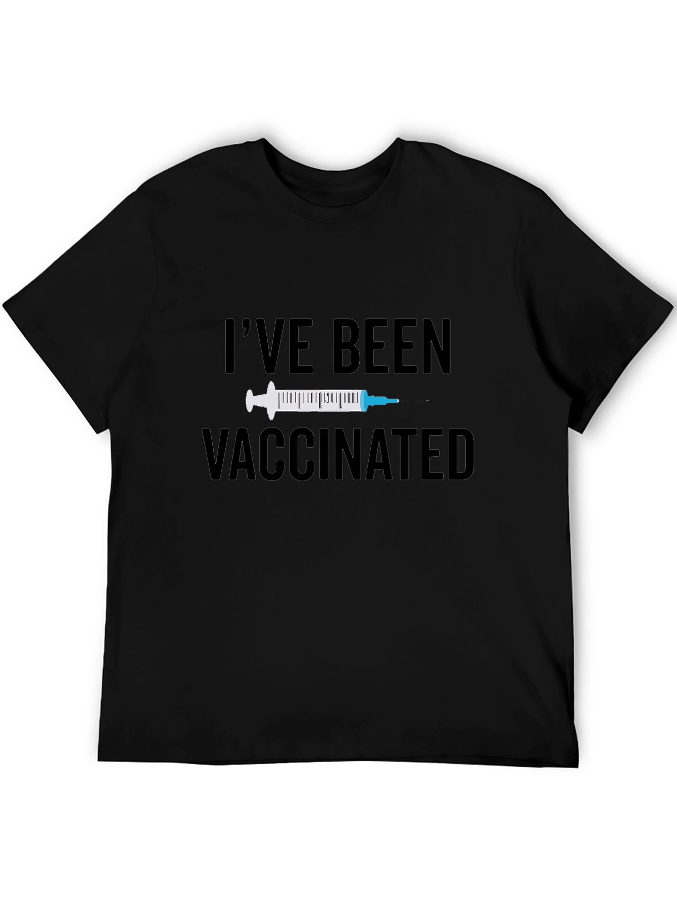 Ive Been Vaccinated Black T-Shirt
