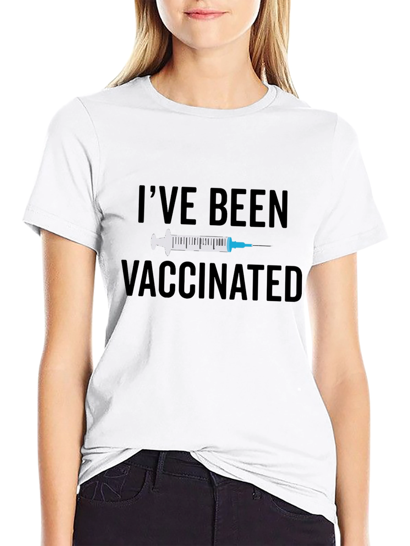 Ive Been Vaccinated Black T-Shirt