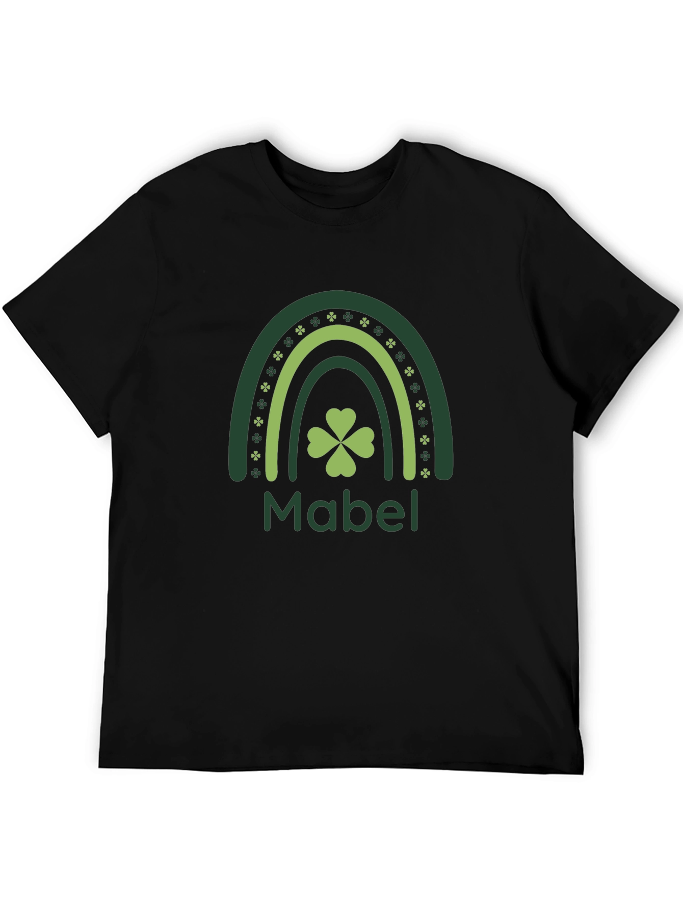 Mabels St. Patricks Day Clover Rainbow Tee