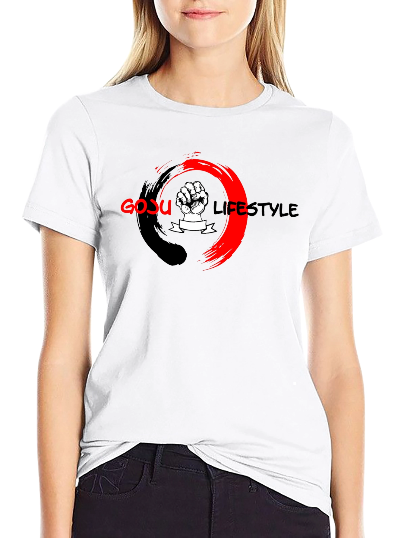 Goju Lifestyle Graphic Tee - Black