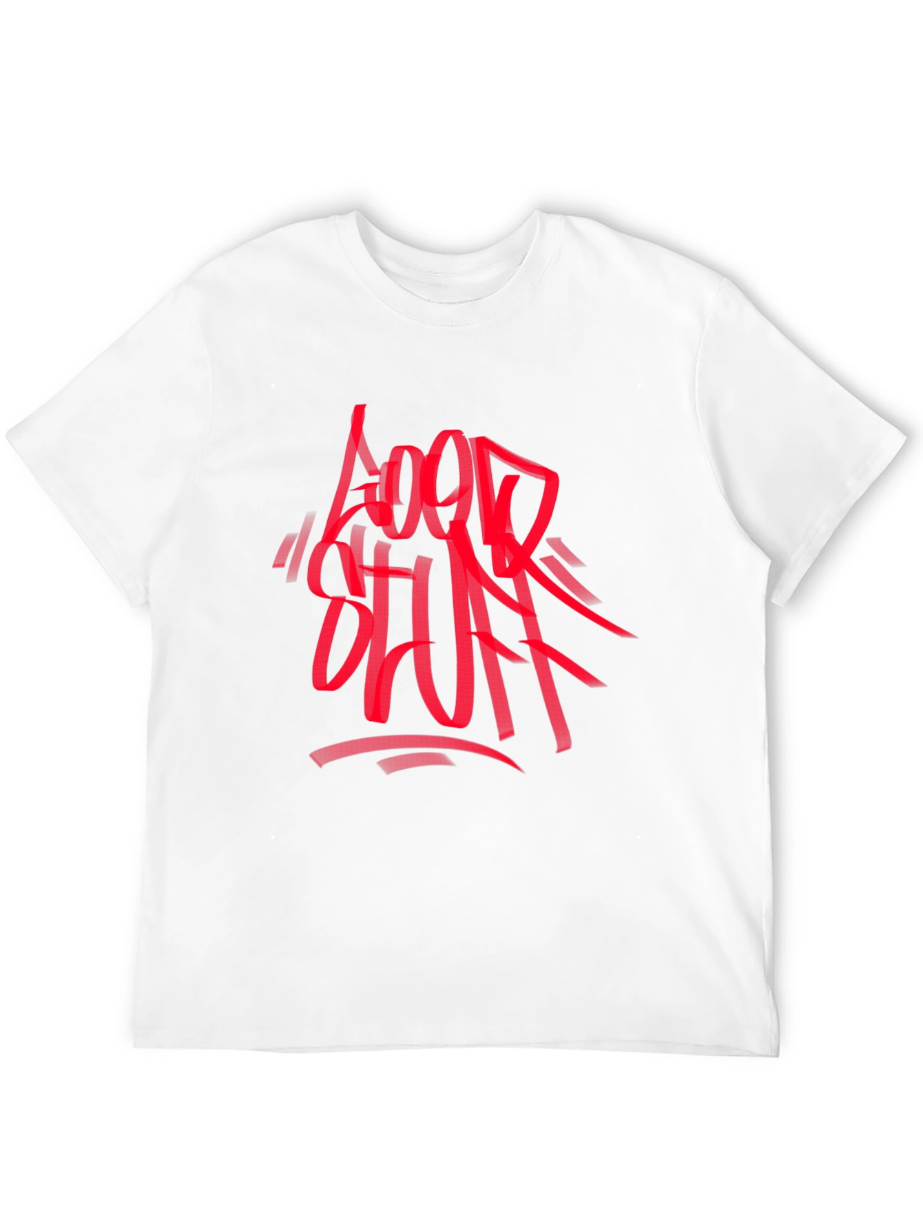 Good Stuff Graphic Print Black T-Shirt
