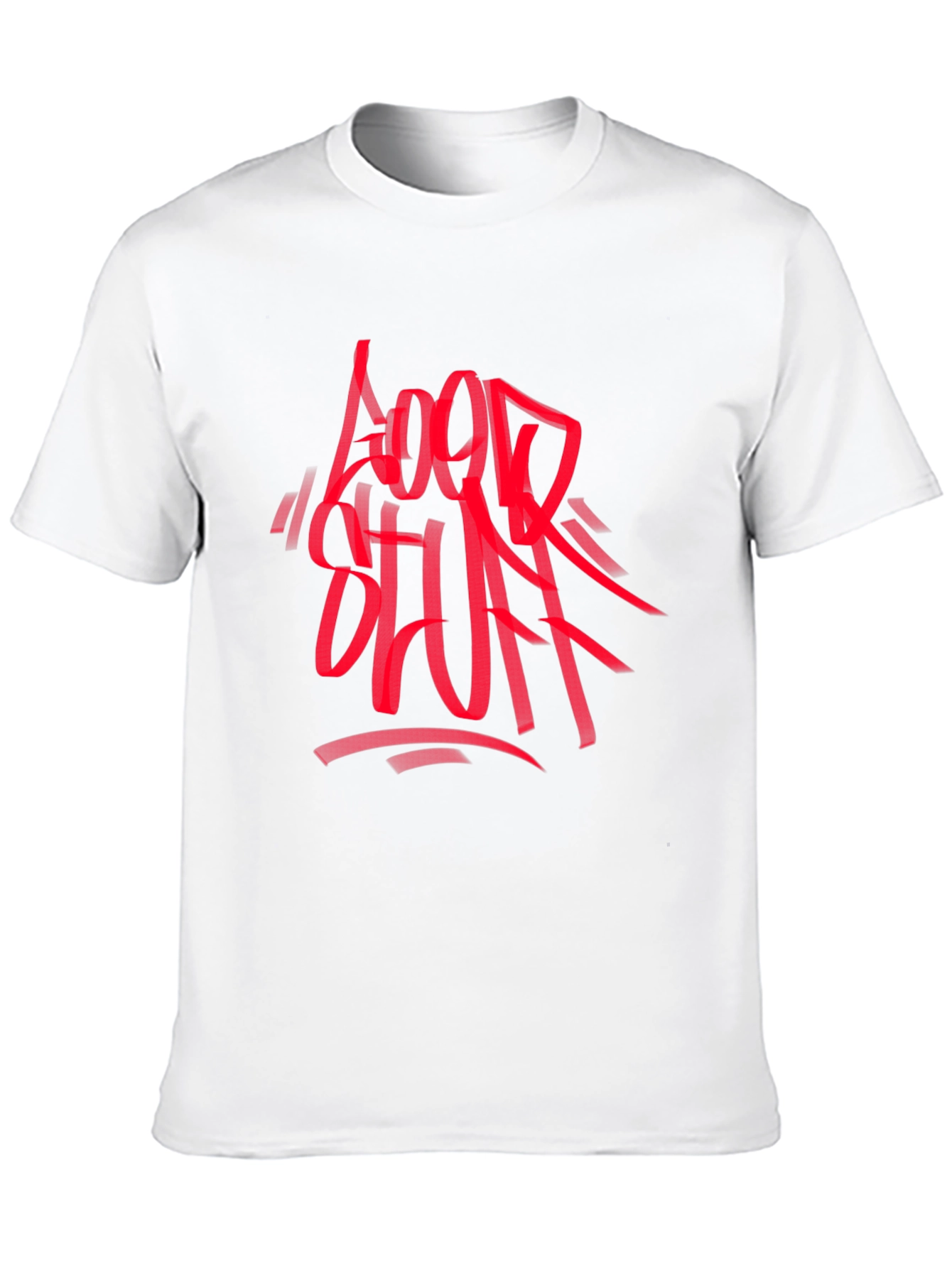 Good Stuff Graphic Print Black T-Shirt