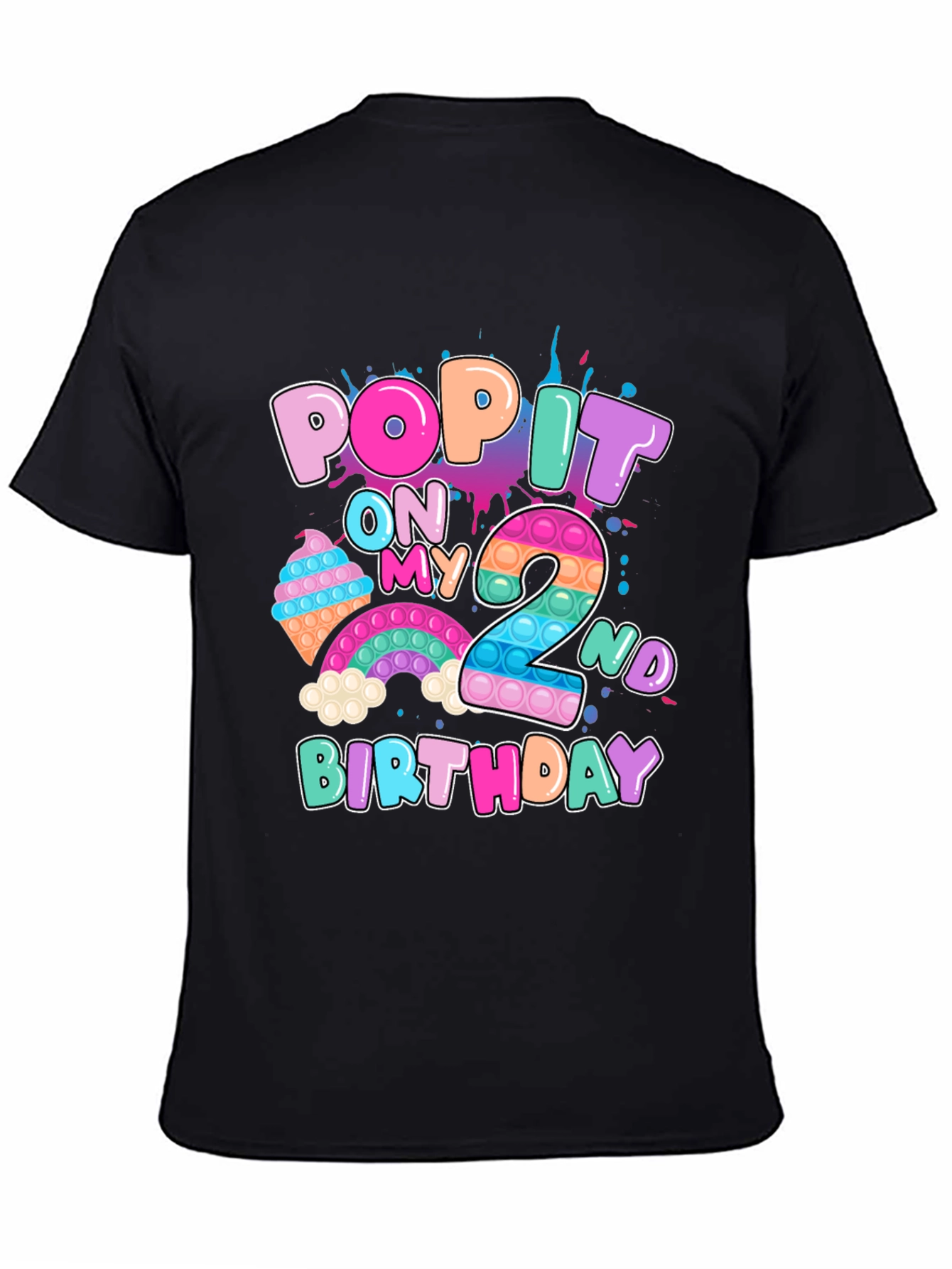 Pop It On My 2nd Birthday T-Shirt