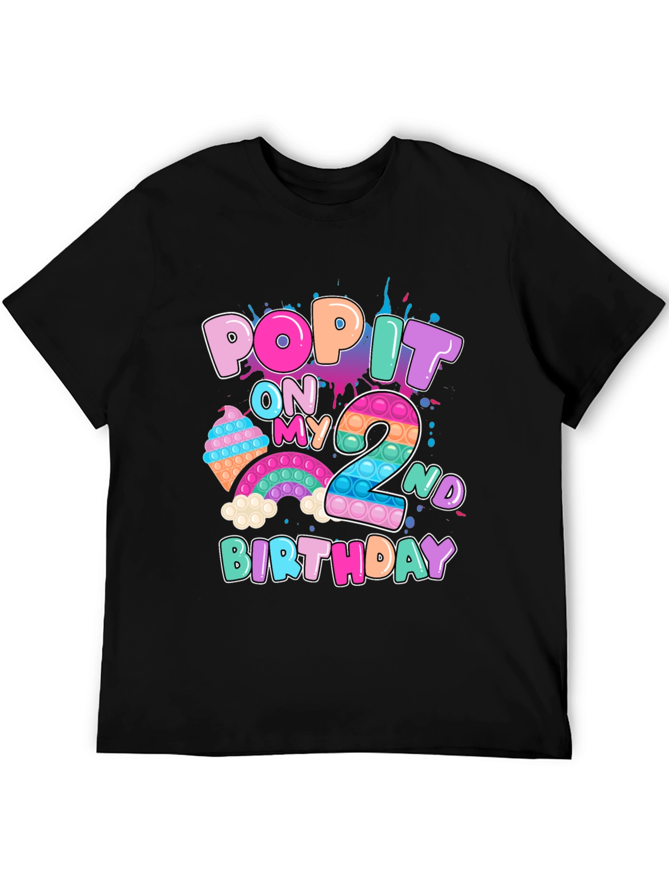 Pop It On My 2nd Birthday T-Shirt
