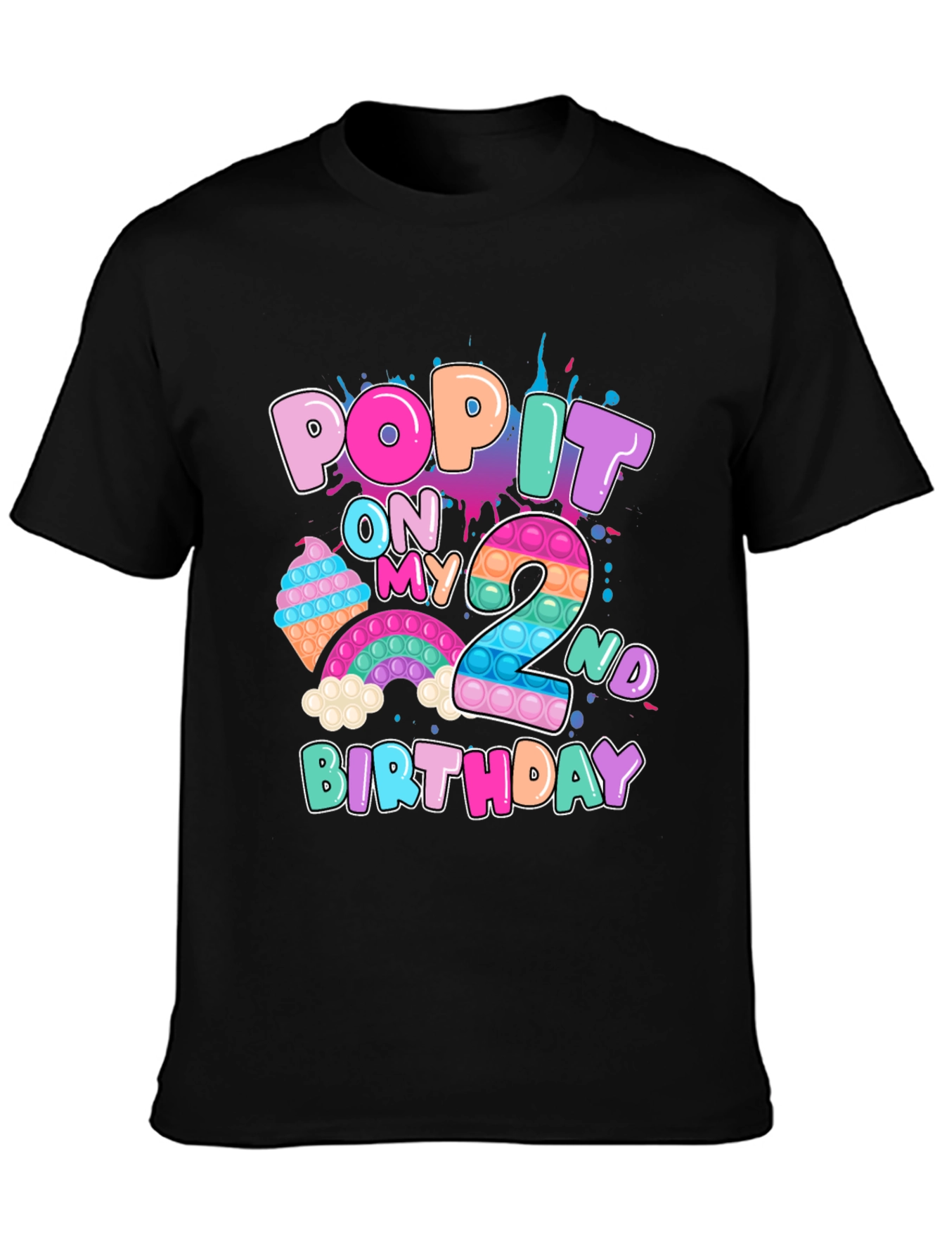 Pop It On My 2nd Birthday T-Shirt