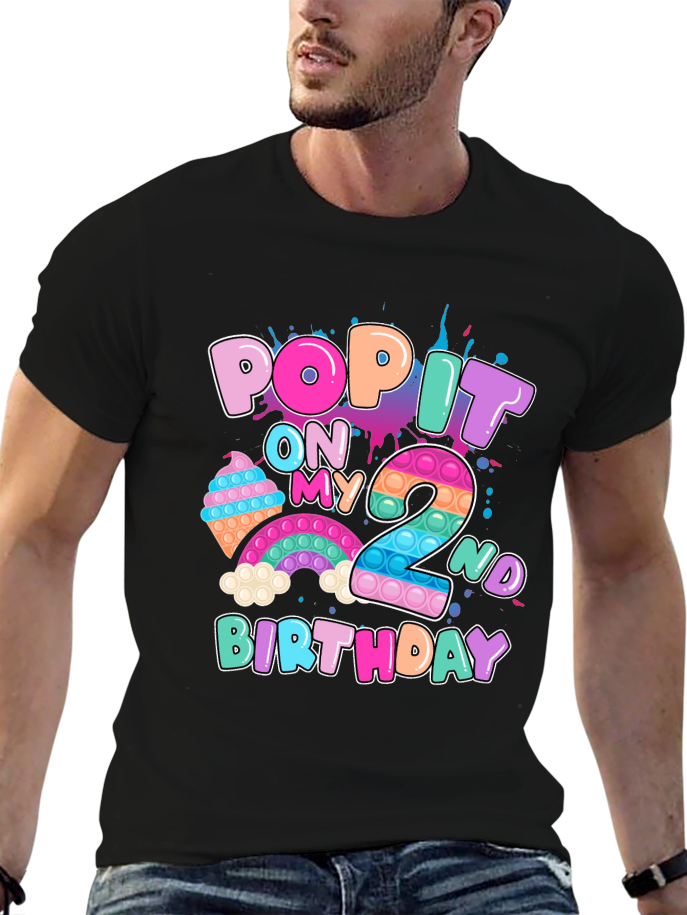 Pop It On My 2nd Birthday T-Shirt