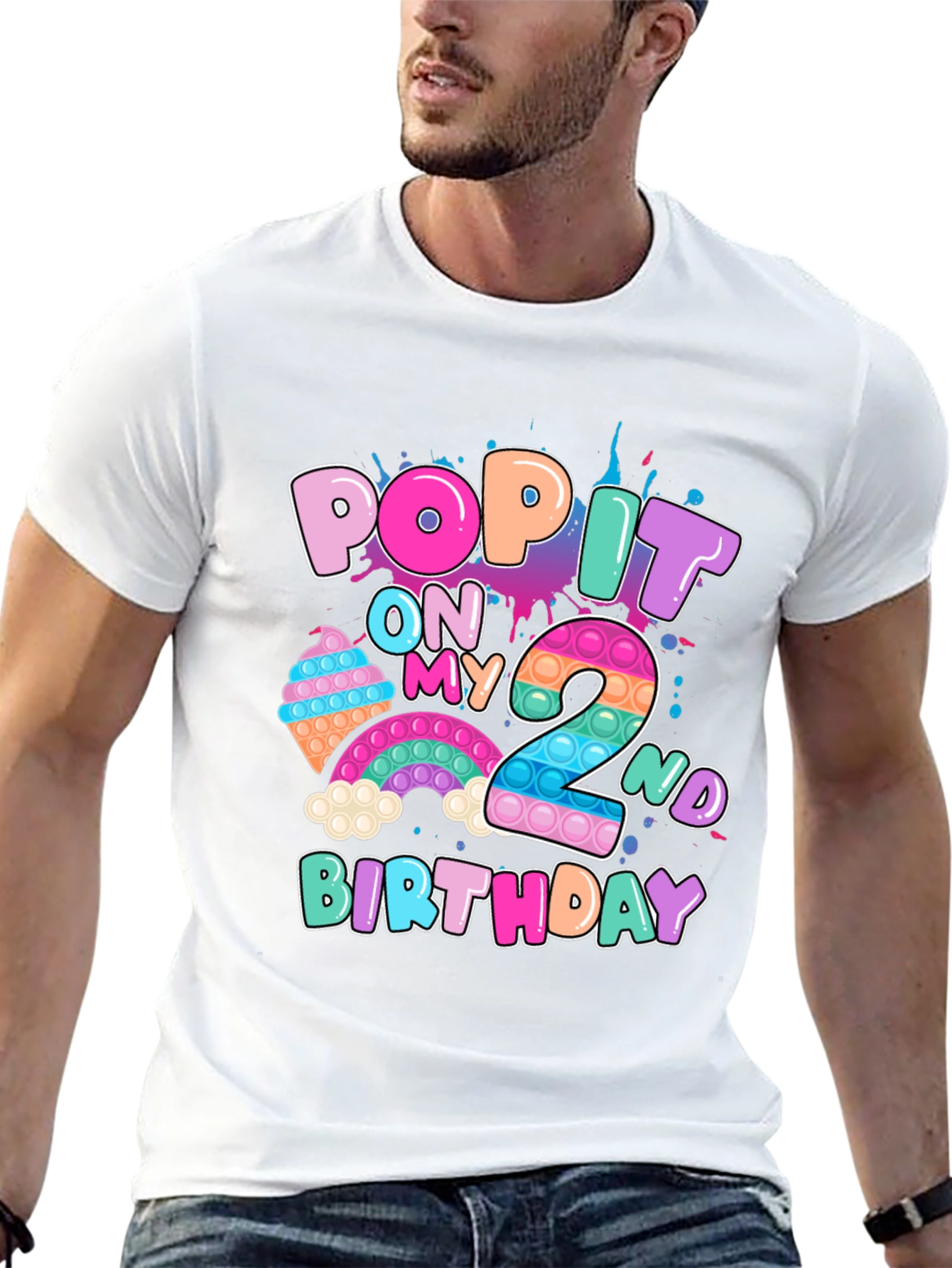 Pop It On My 2nd Birthday T-Shirt