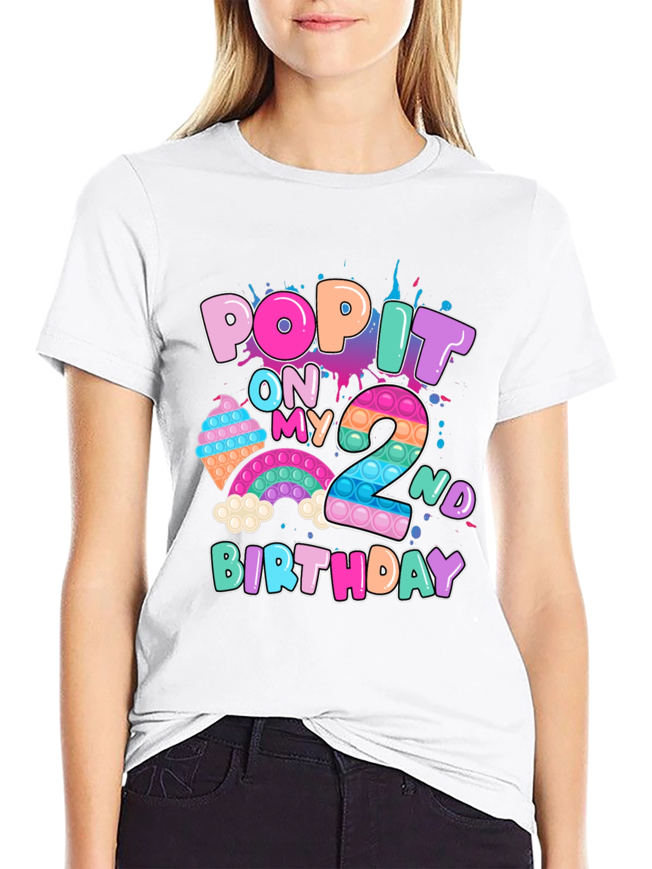 Pop It On My 2nd Birthday T-Shirt