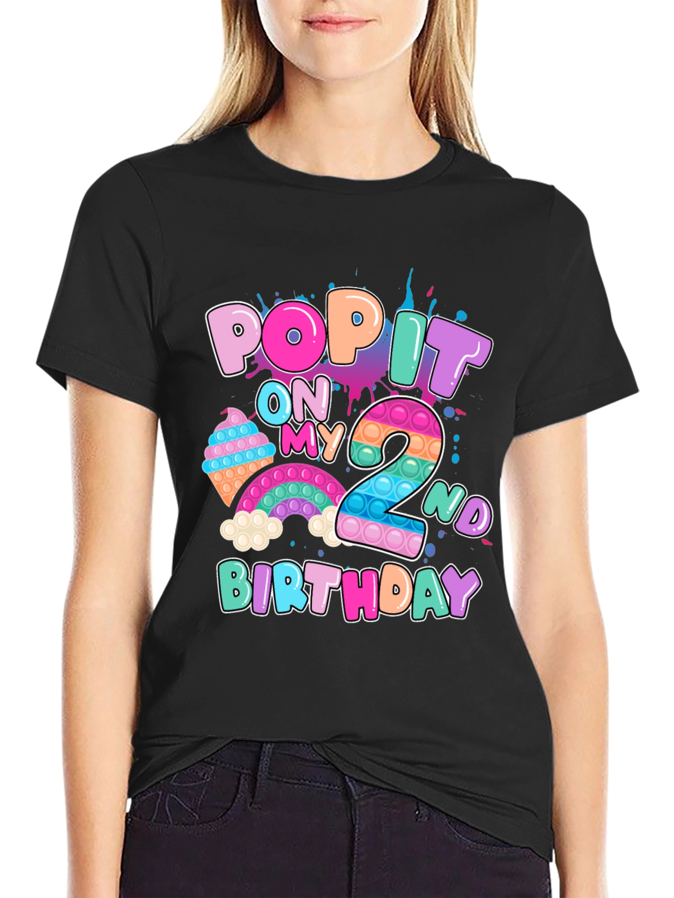 Pop It On My 2nd Birthday T-Shirt