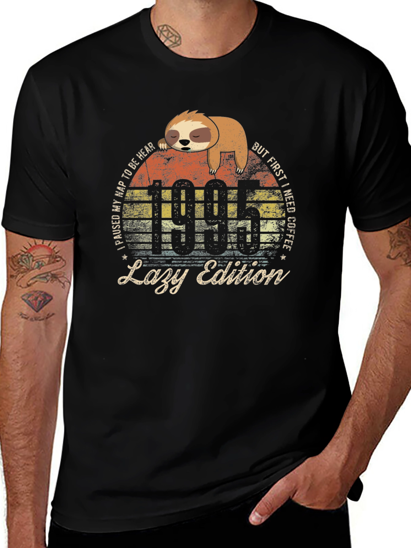 Lazy Edition 1995 Sloth Graphic Tee