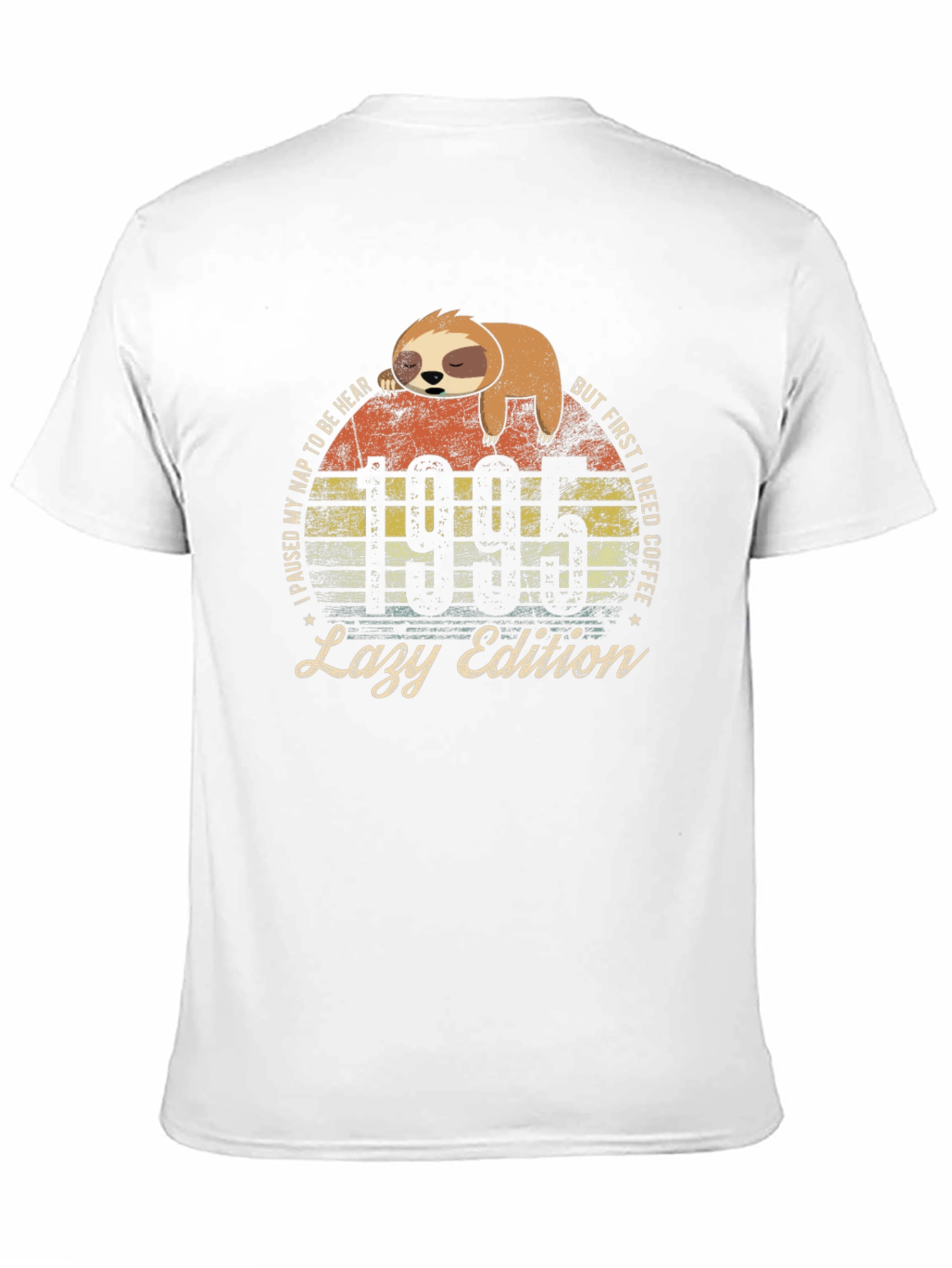 Lazy Edition 1995 Sloth Graphic Tee