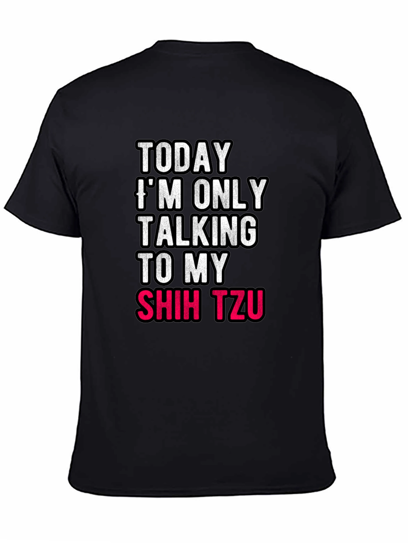 Today Im Only Talking To My Shih Tzu T-Shirt
