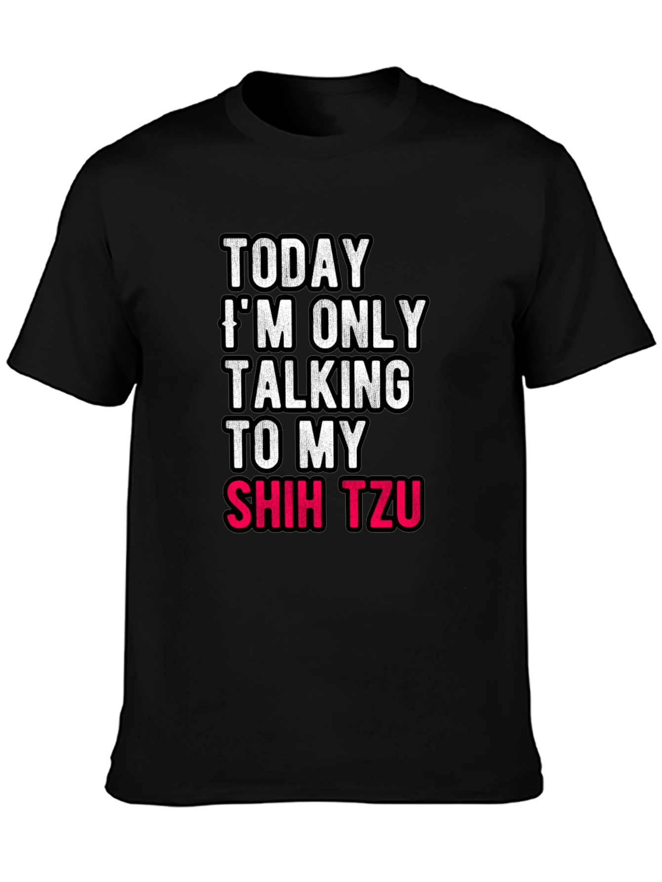 Today Im Only Talking To My Shih Tzu T-Shirt