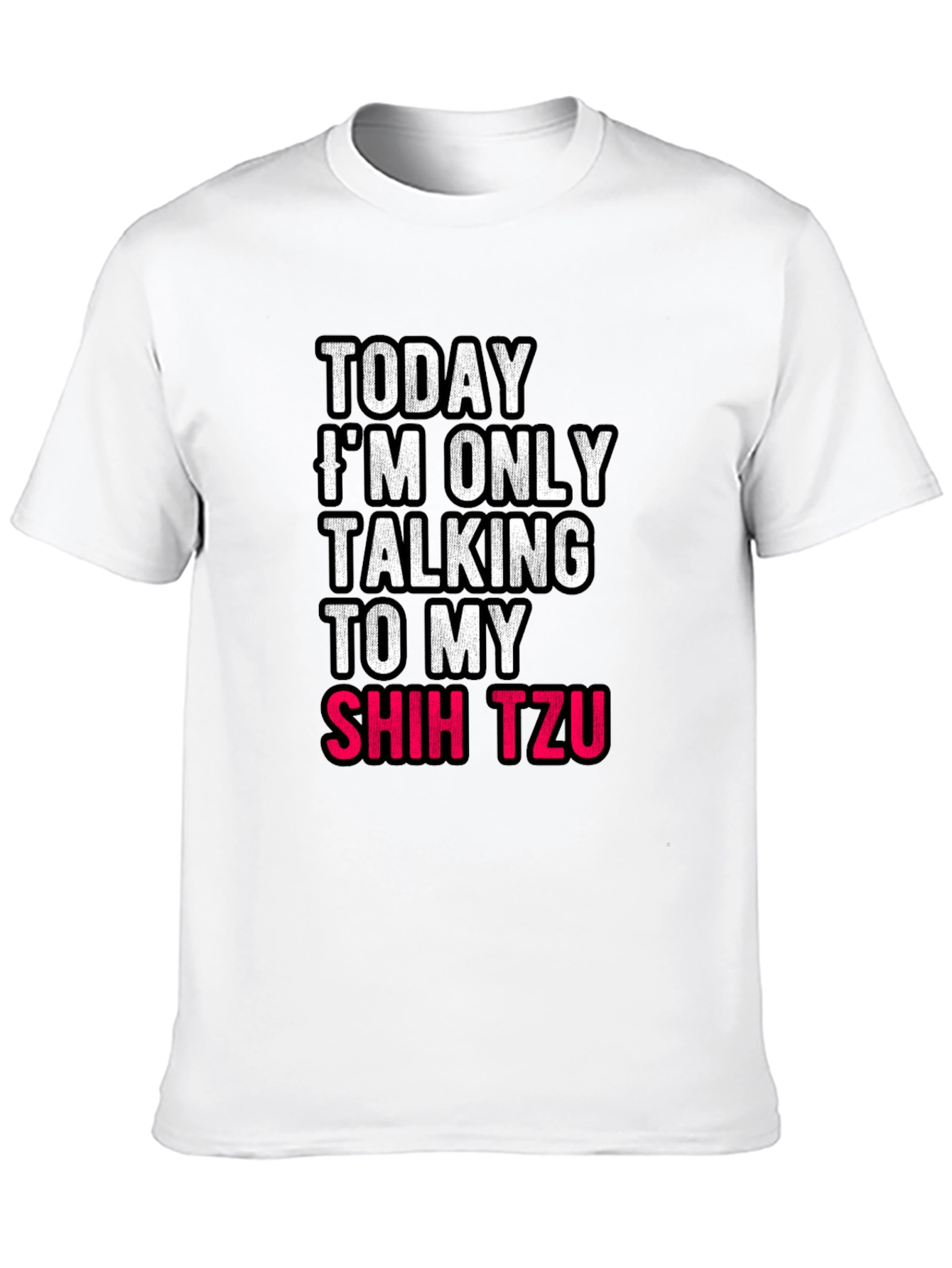 Today Im Only Talking To My Shih Tzu T-Shirt
