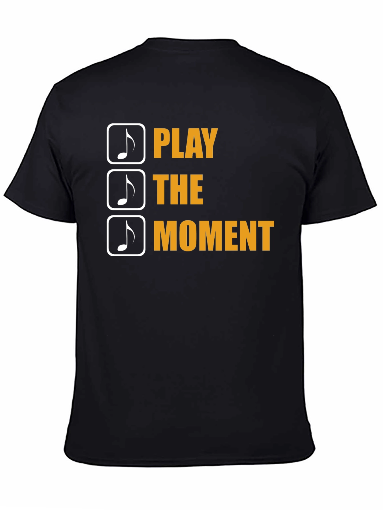 Play The Moment Black T-Shirt