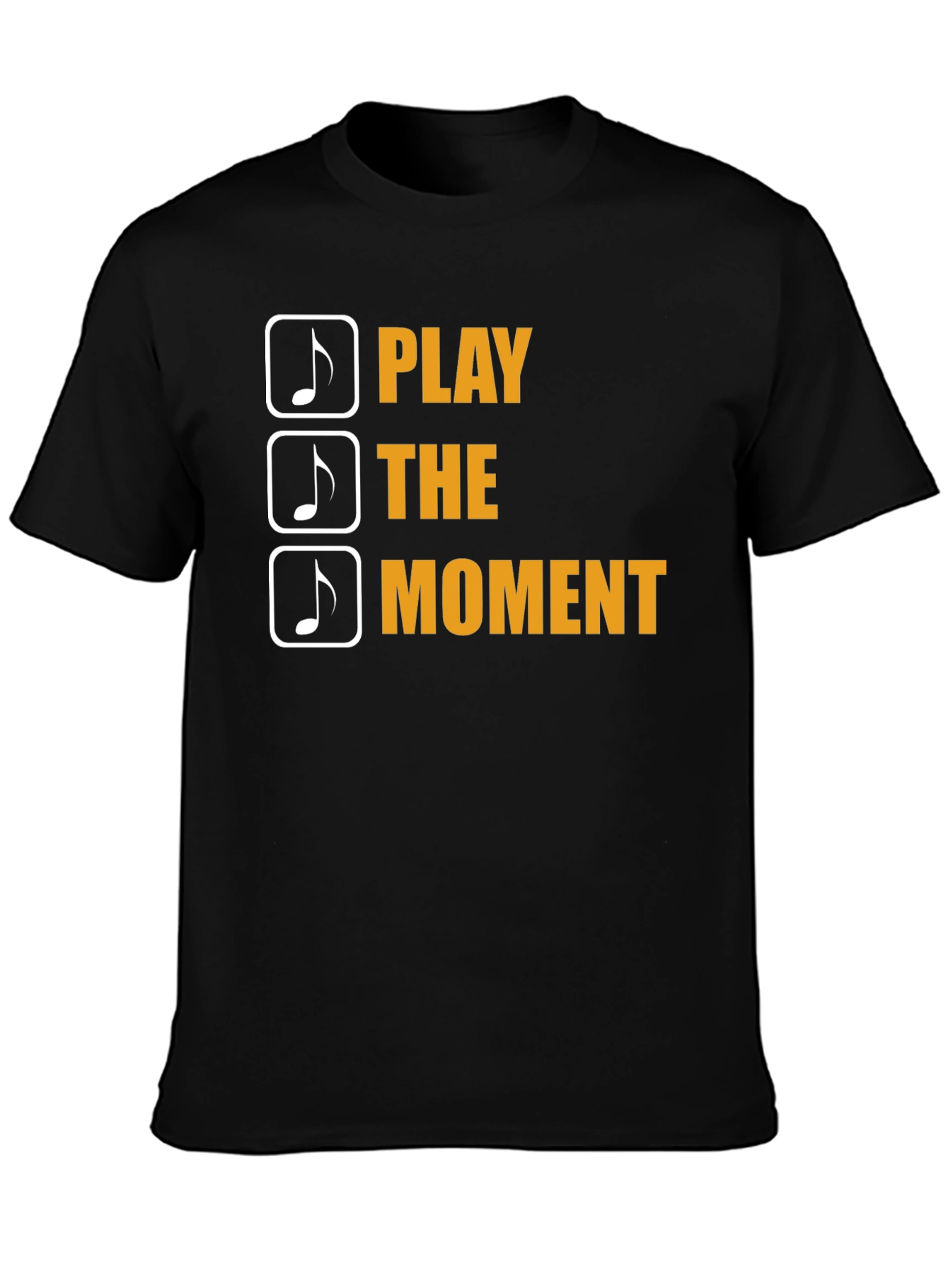 Play The Moment Black T-Shirt