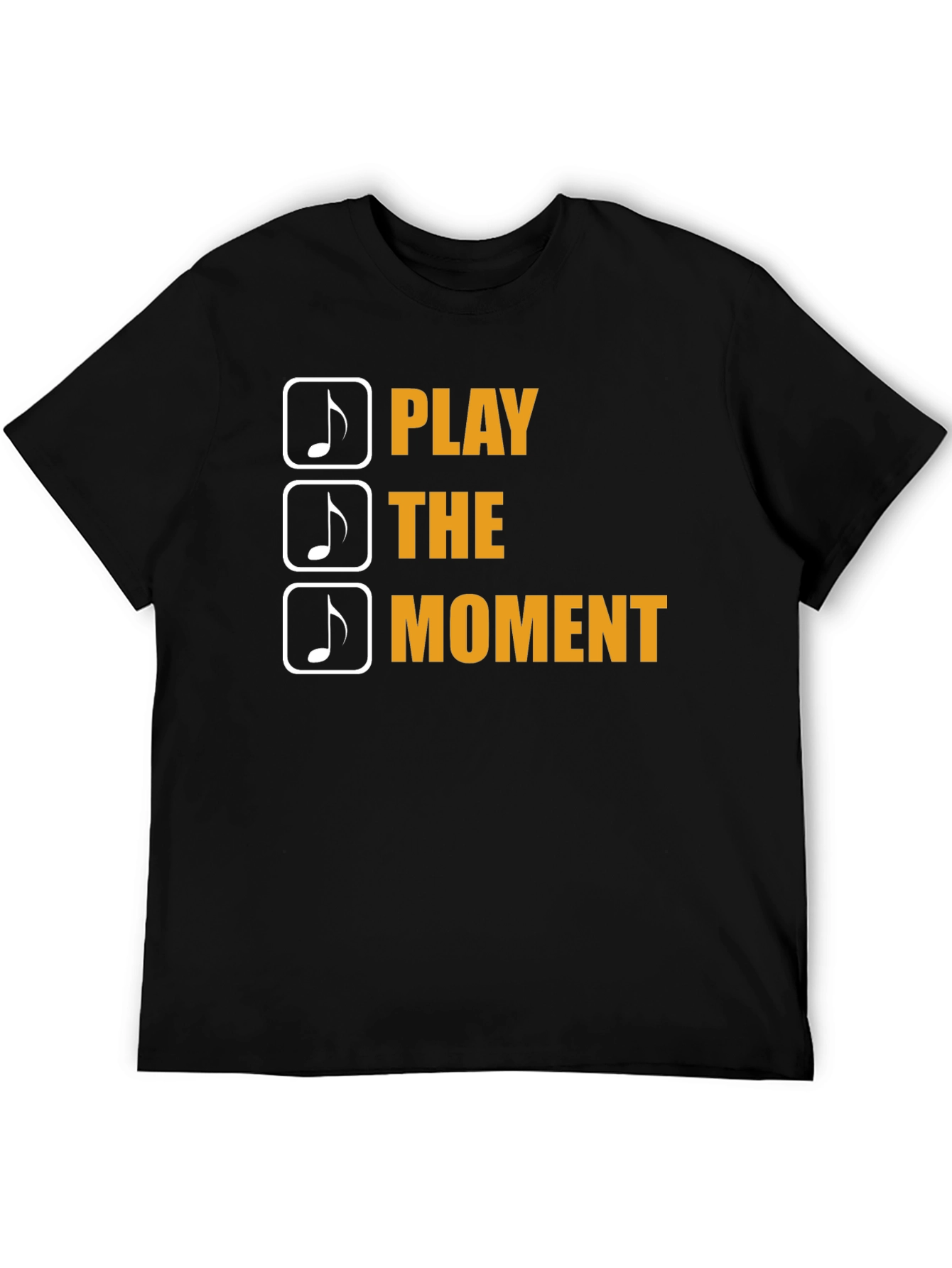 Play The Moment Black T-Shirt