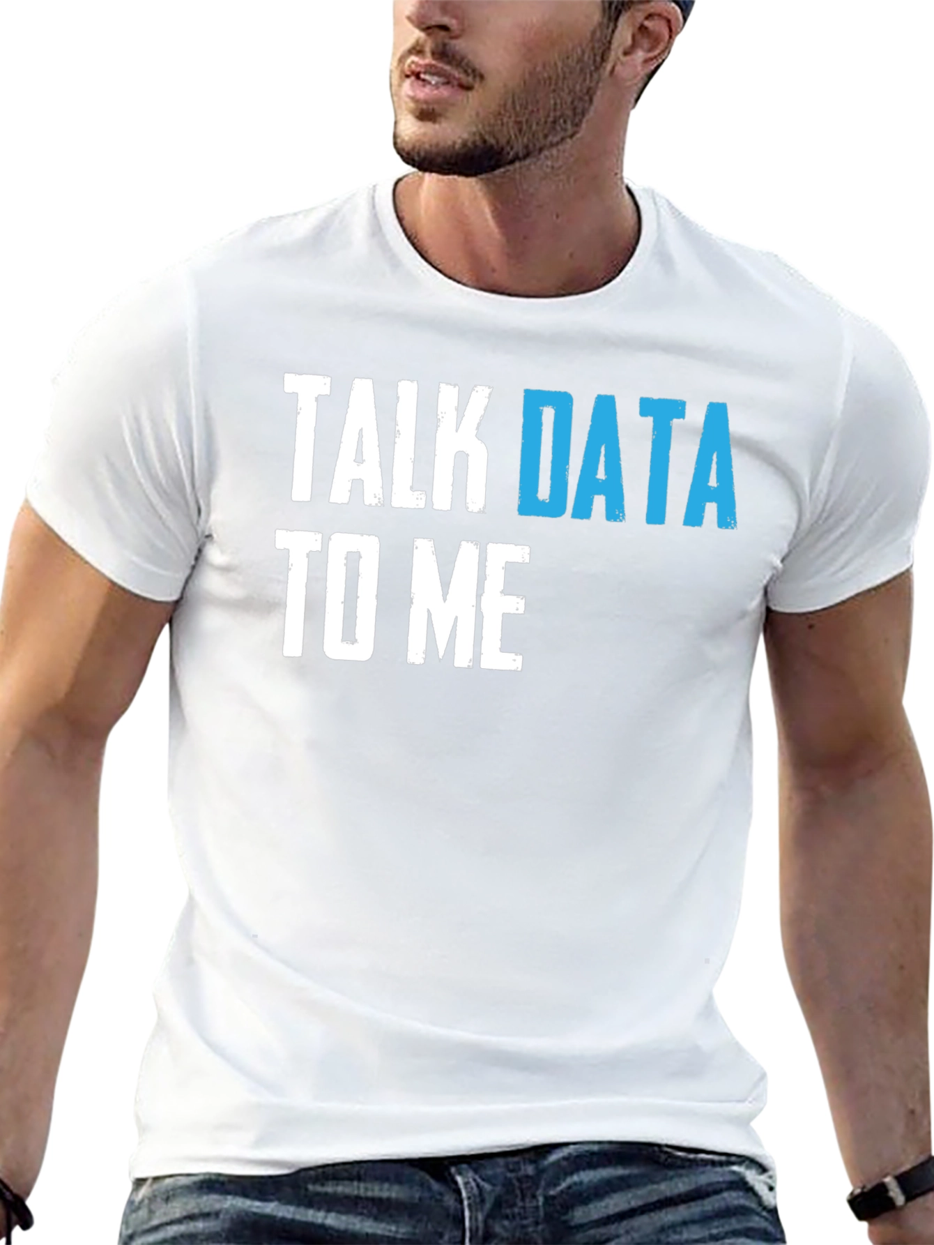 Talk Data To Me Graphic T-Shirt - Programmer Tee