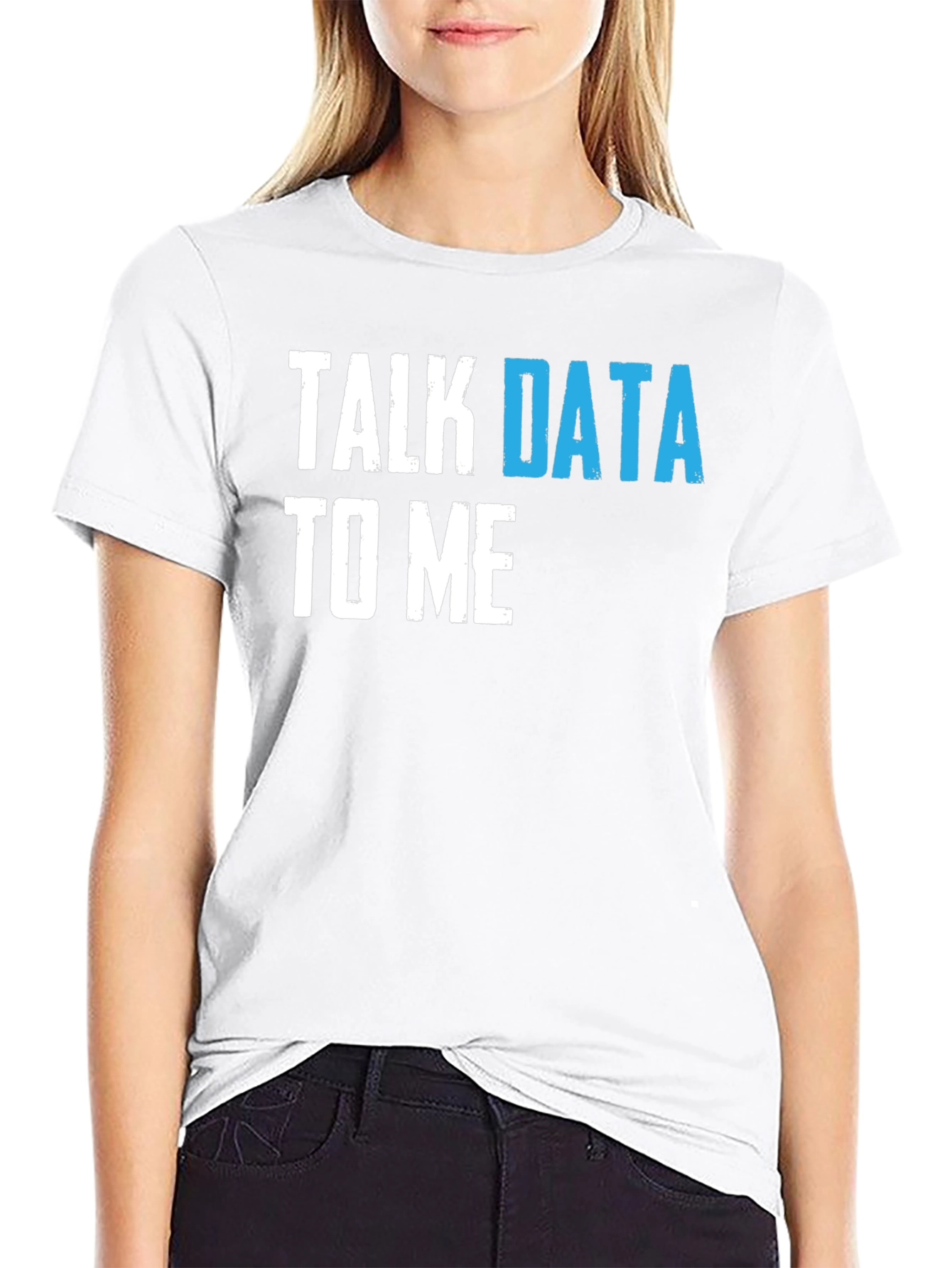 Talk Data To Me Graphic T-Shirt - Programmer Tee