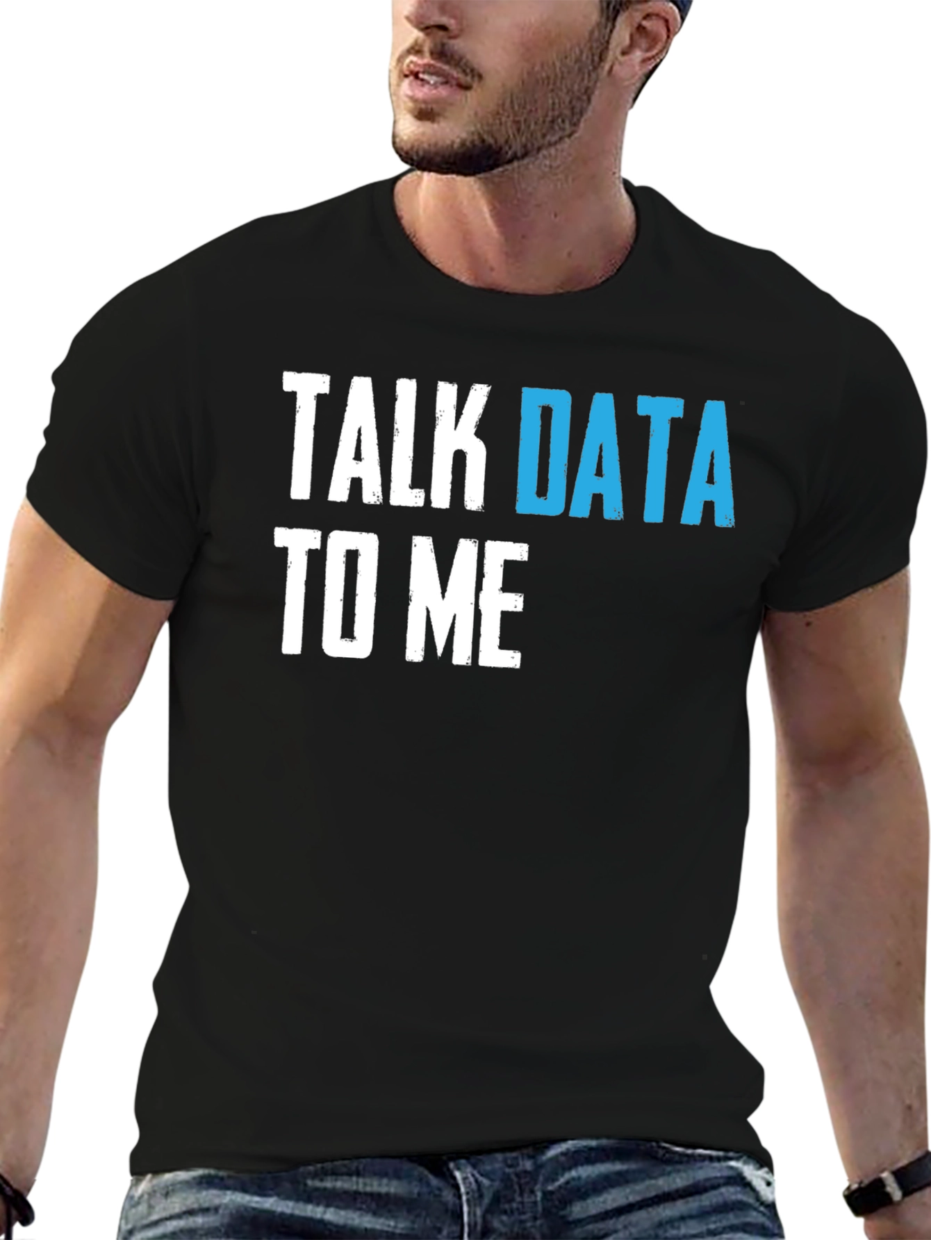 Talk Data To Me Graphic T-Shirt - Programmer Tee