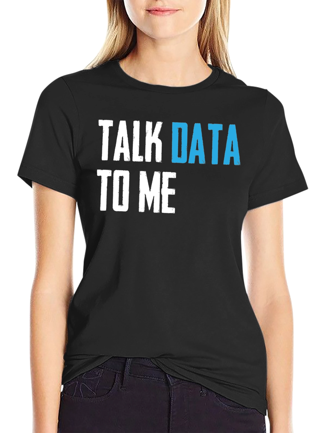Talk Data To Me Graphic T-Shirt - Programmer Tee